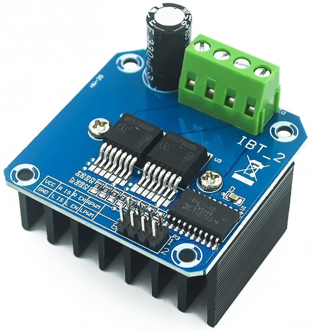 BTS7960 DC Motor Driver Compatible with 43A High Current Dual H-Bridge Motor …