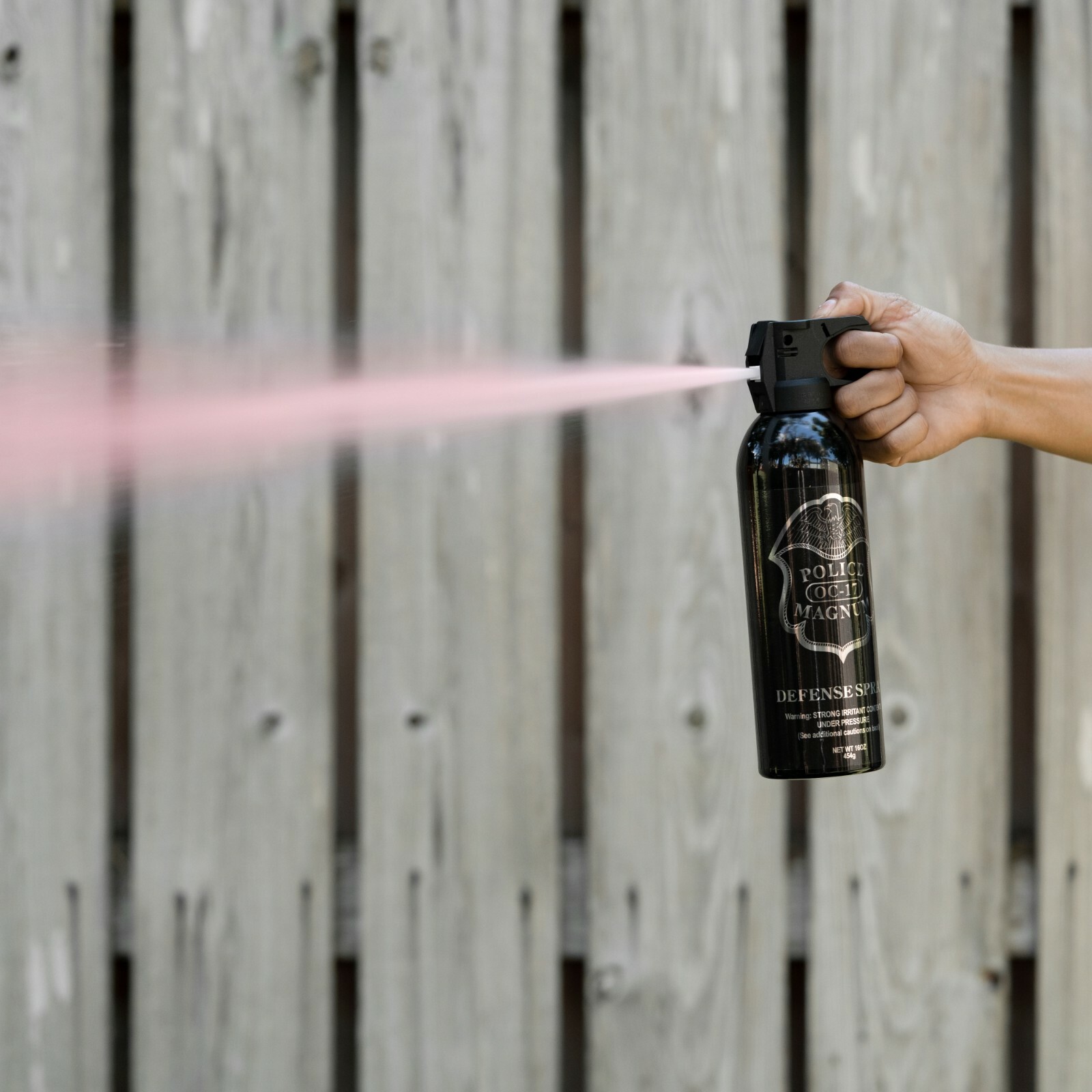 Police Magnum pepper spray 16 oz Fire Master Fogger Defense Security Protection