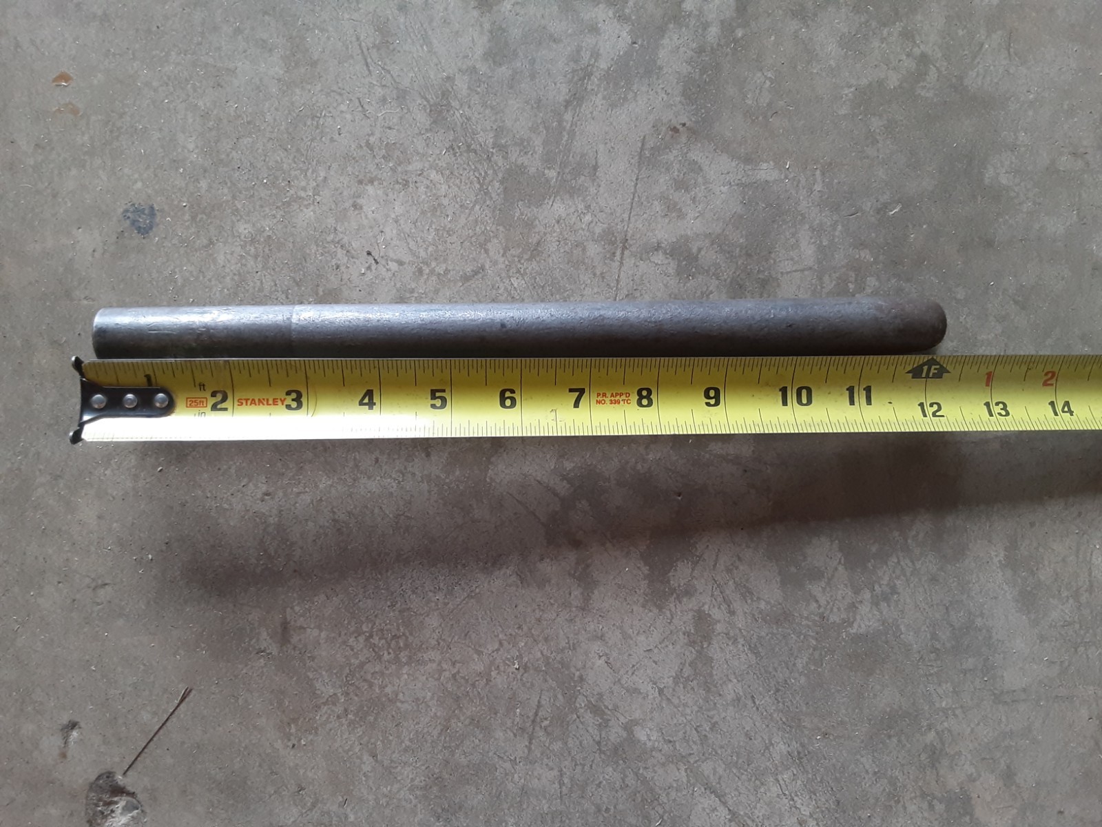 Oztec Concrete Vibrator Steel Head HP075 OZ Pencil