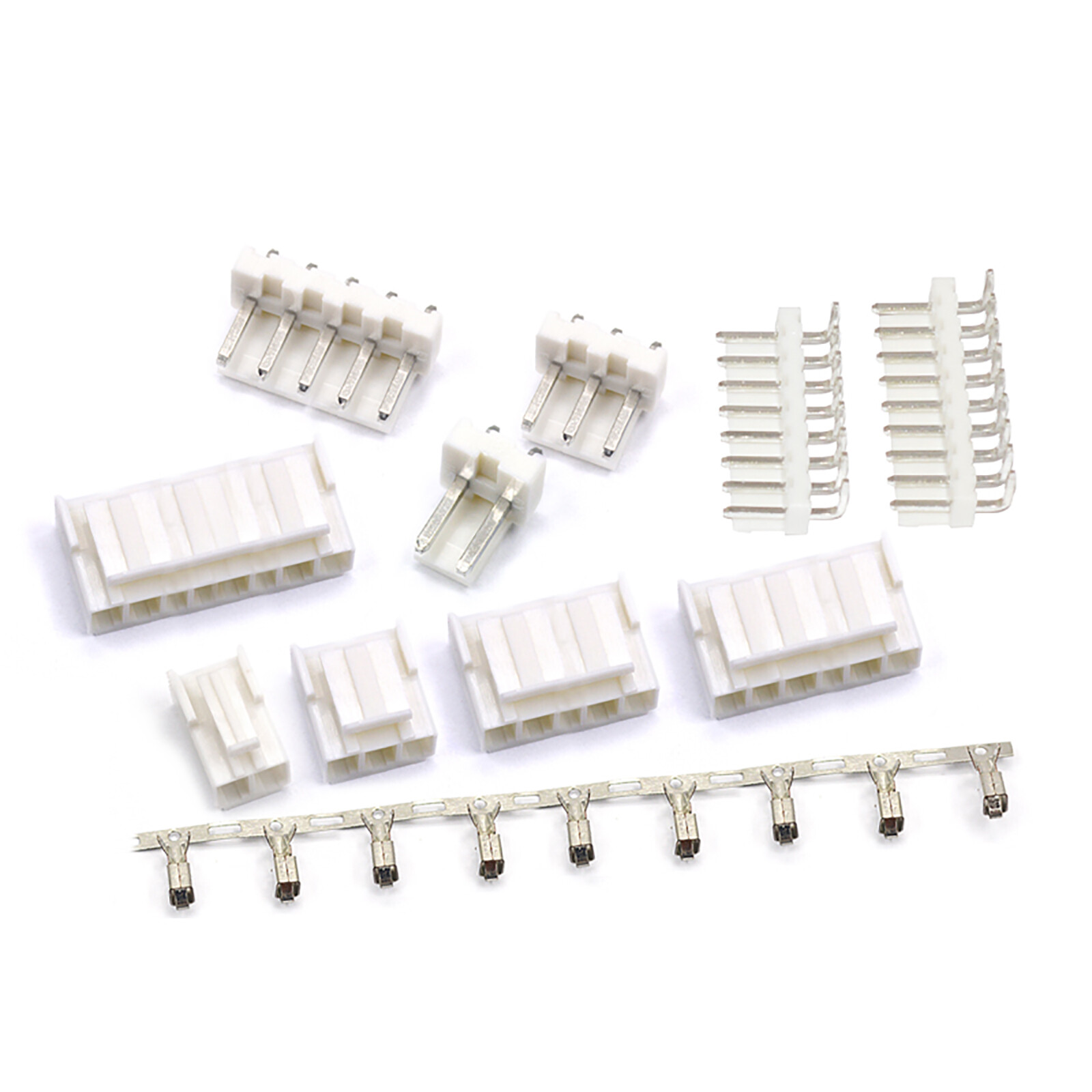 VH 3.96mm Plug + Socket + Crimps 2-10p Crimp Connector B2W (JST VH Style)