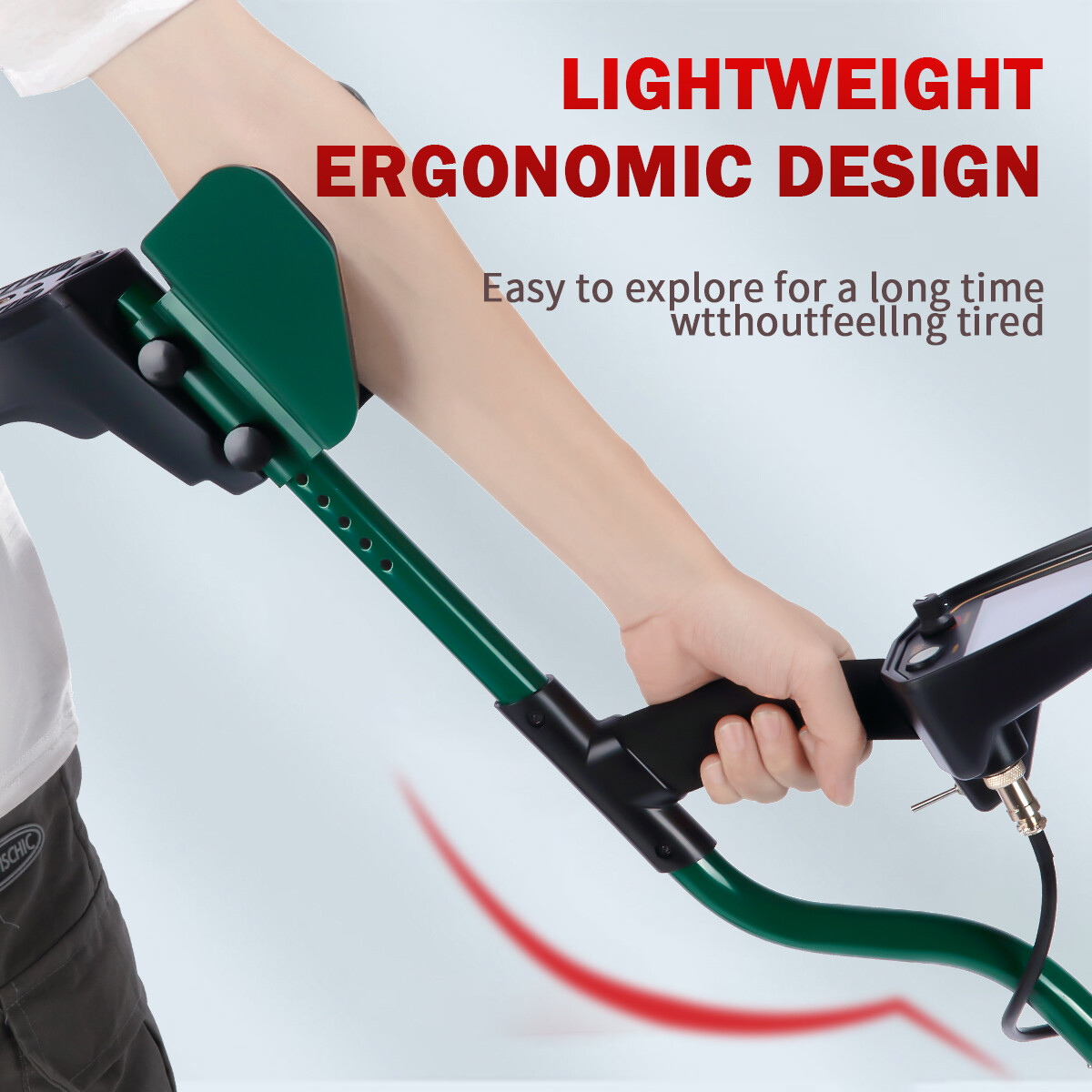 Professional Underground Gold Metal Detector with Headphone for Deap Search