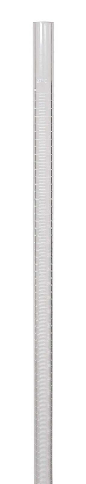 Burette, 100ml Acrylic with Interchangeable Stopcock