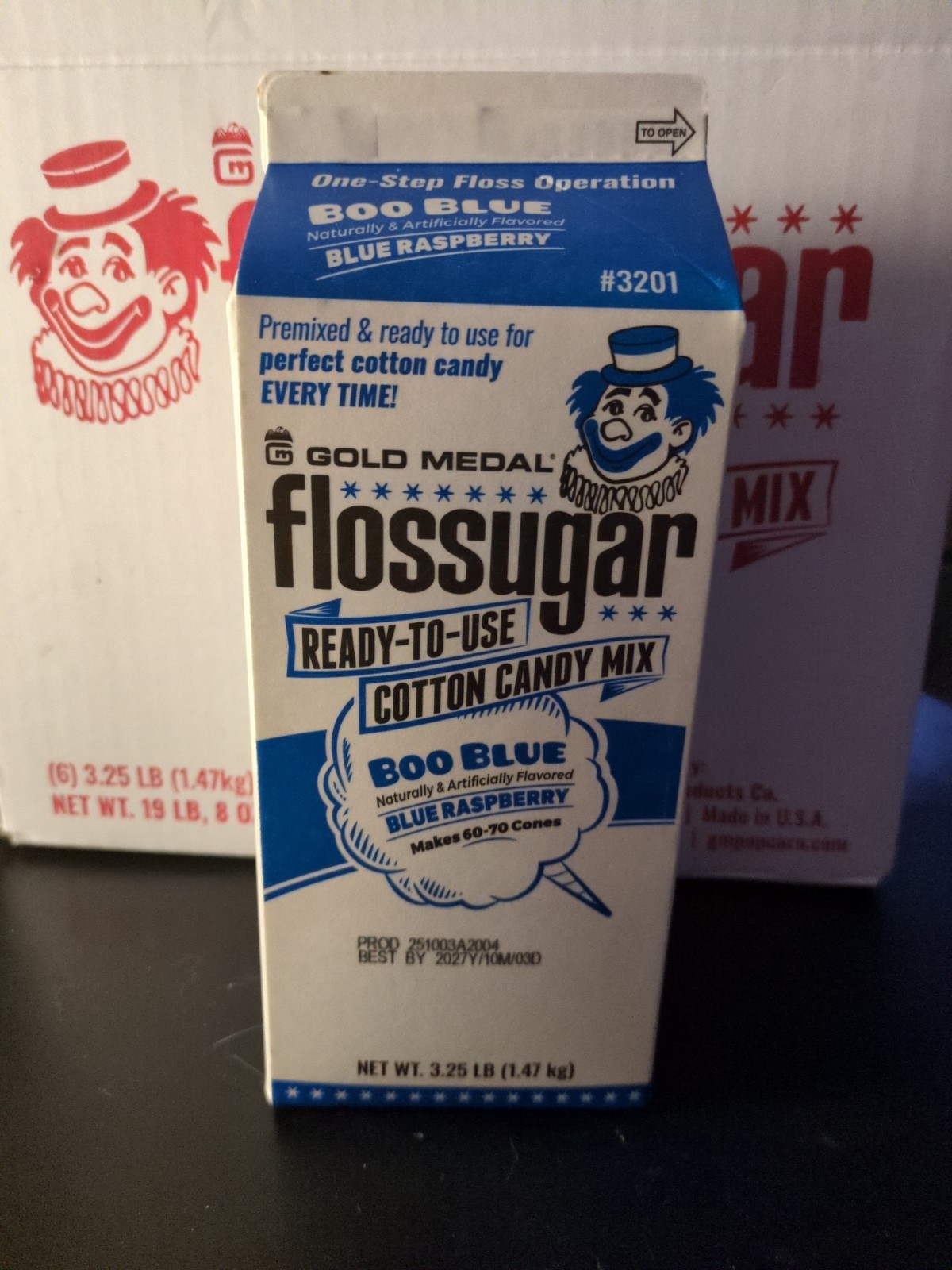 Gold Medal Flossugar Boo Blue Exp 10/2027
