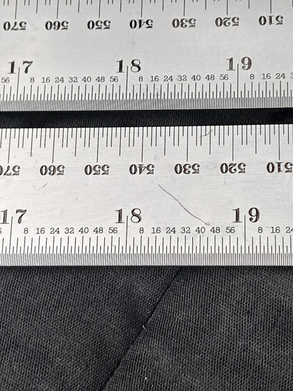 Starrett No. C636-1000 1000mm 39-1/4″ Spring Tempered Steel Rule Machinist Scale