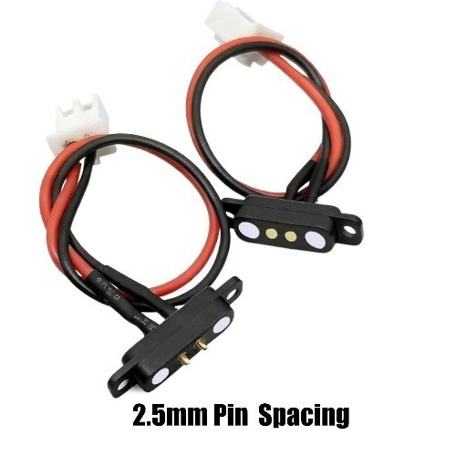 Magnetic Pogo Pin Connector 1 Pair Model: 2Pin/2.5mm/E