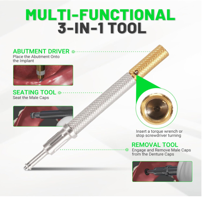 US Locator core tool fits zest locator abutment for HIOSSEN ET Fixture Regular