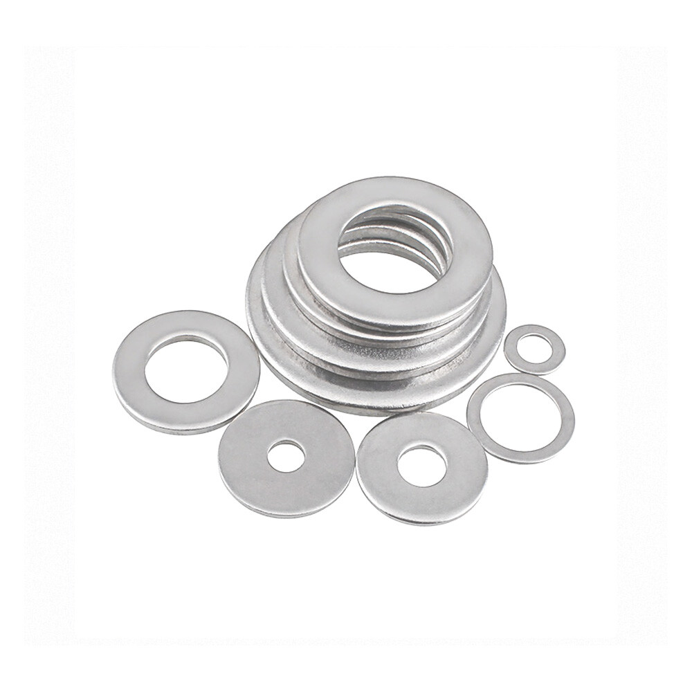 A2 Stainless Steel Form A Flat Washers M1.6 M2 M3 M4 M5 M6 M8 M10 M12 M16 – M36