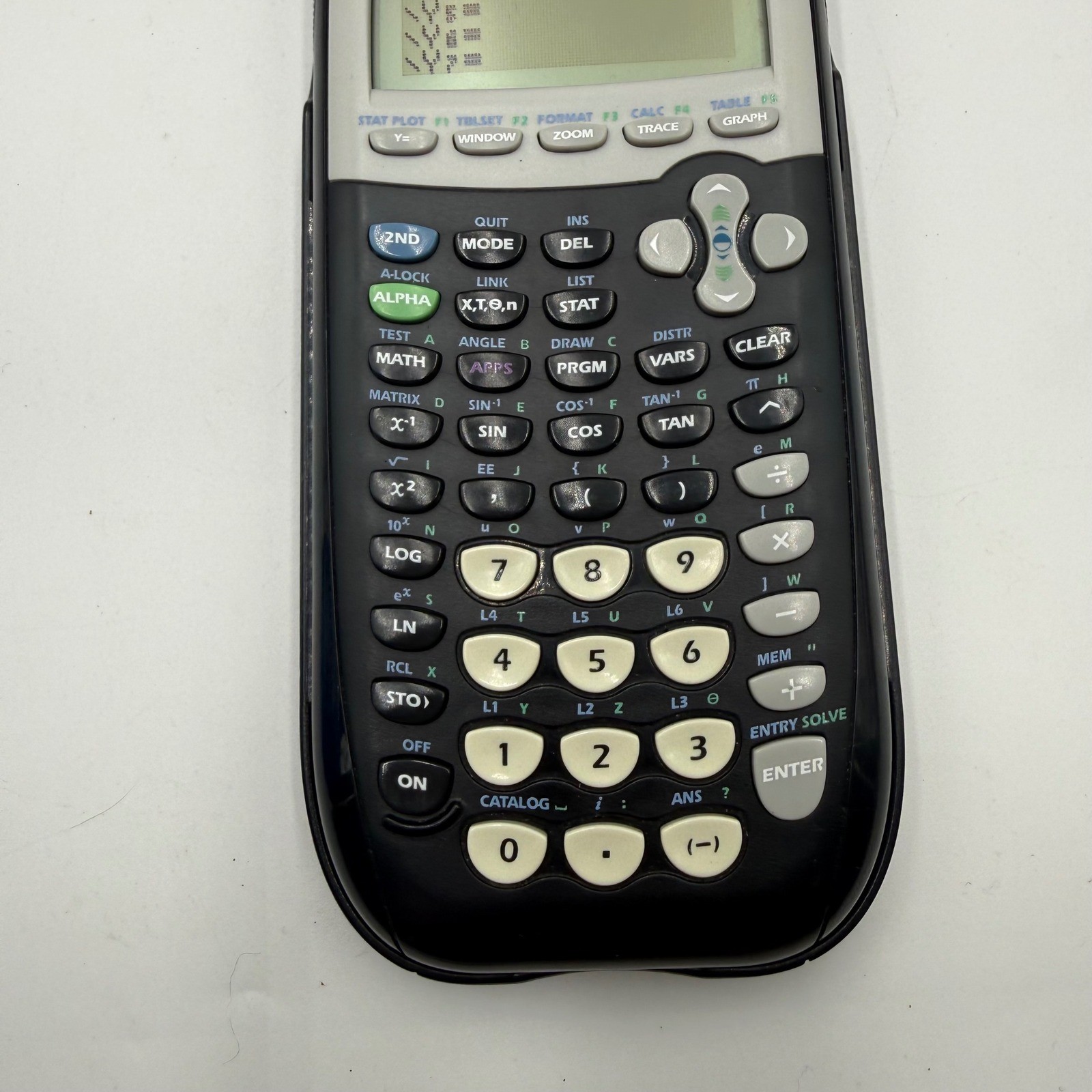Texas Instruments TI-84 Plus Graphing Calculator Tested Working w/ Slide Cover