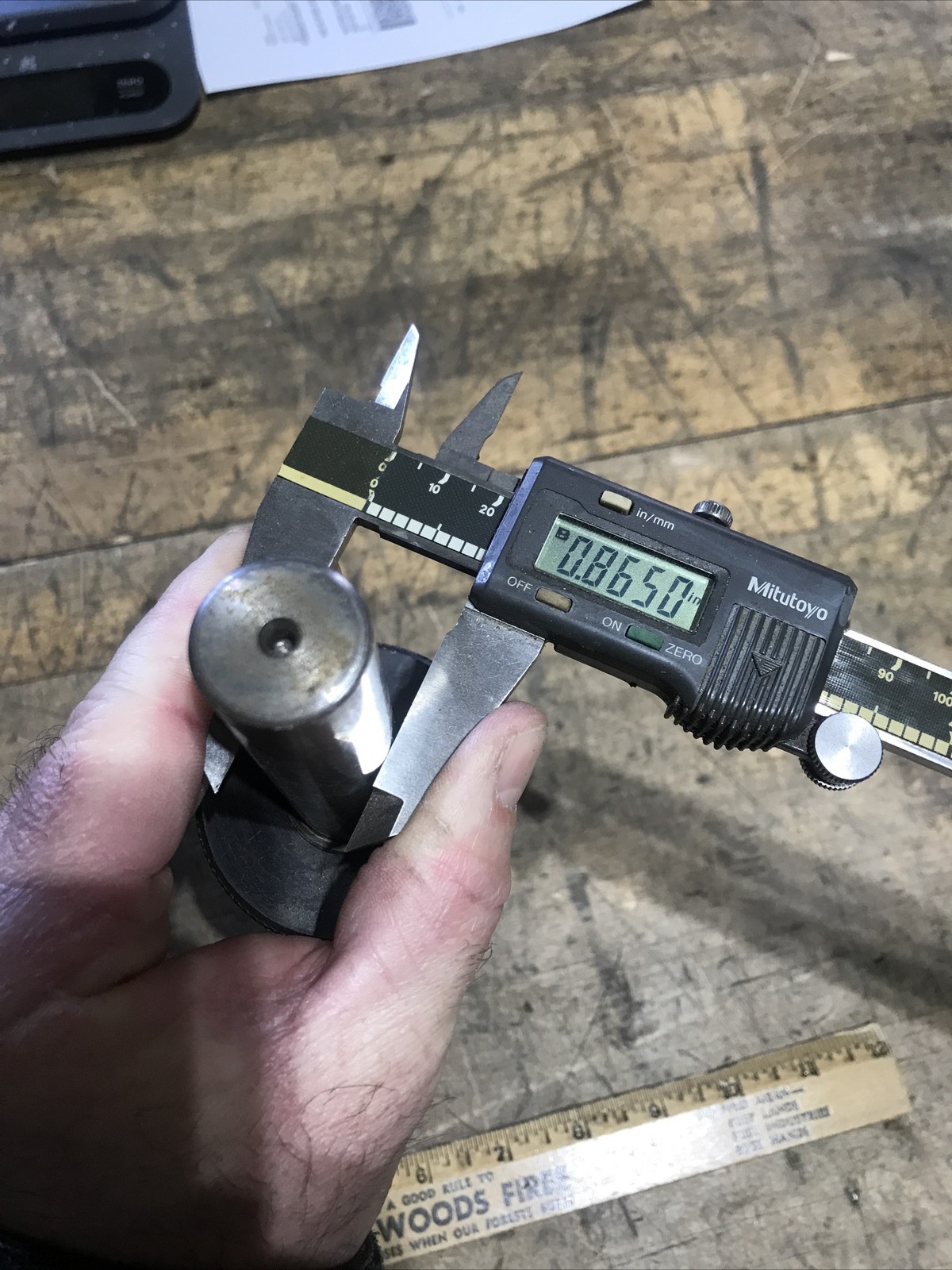 GRINDING WHEEL Balancing Fixture Stand With Arbor
