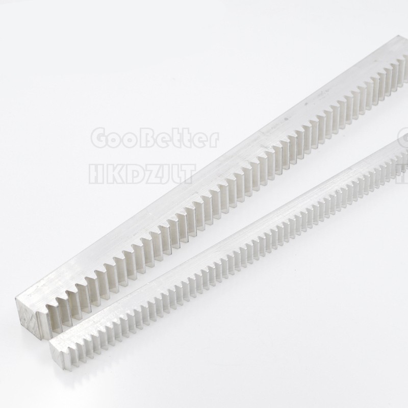 Spur Gear Racks 0.5 – 2 Module 300mm For CNC Router Linear Motion Aluminum Alloy