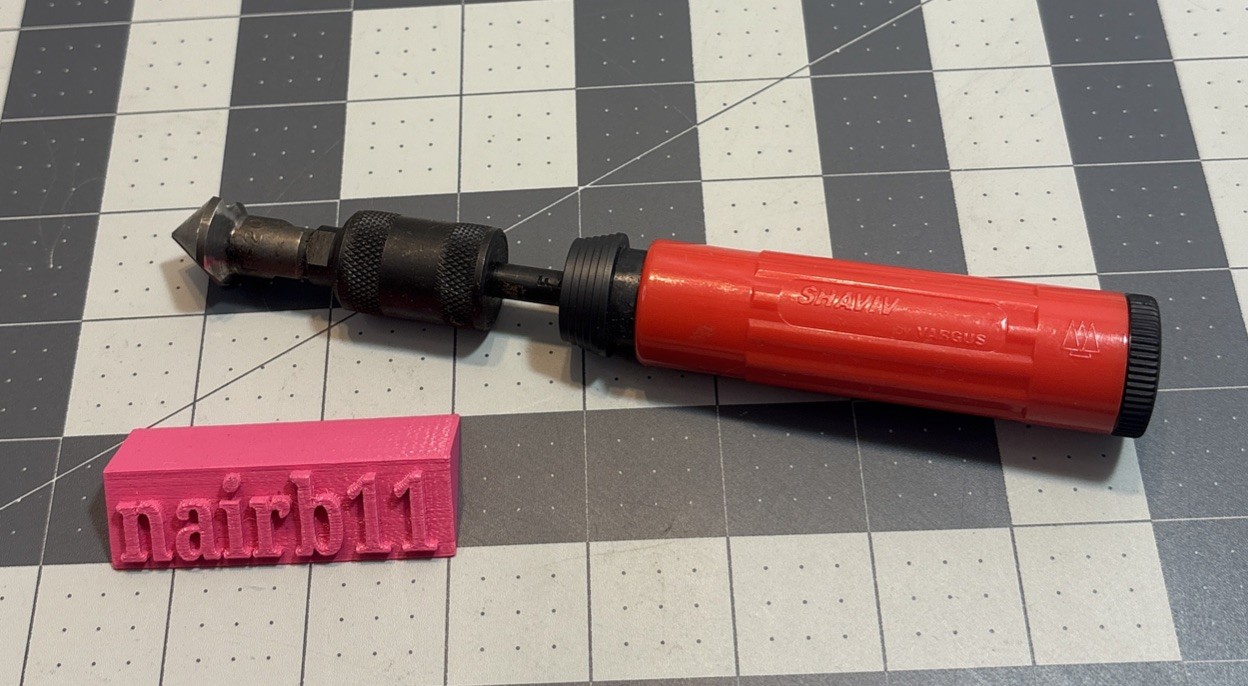Shaviv By Vargus Reamer Tool w/ 1 Bit Tools Israel