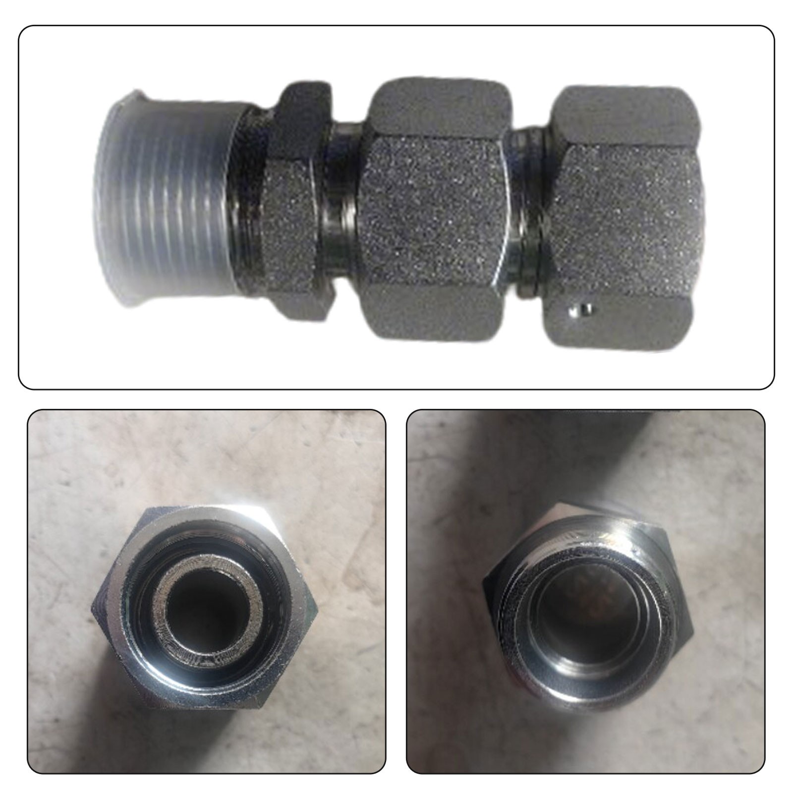 Mini Excavator M22 X 1.5 Hydraulic Filter Adapter1p8kZ