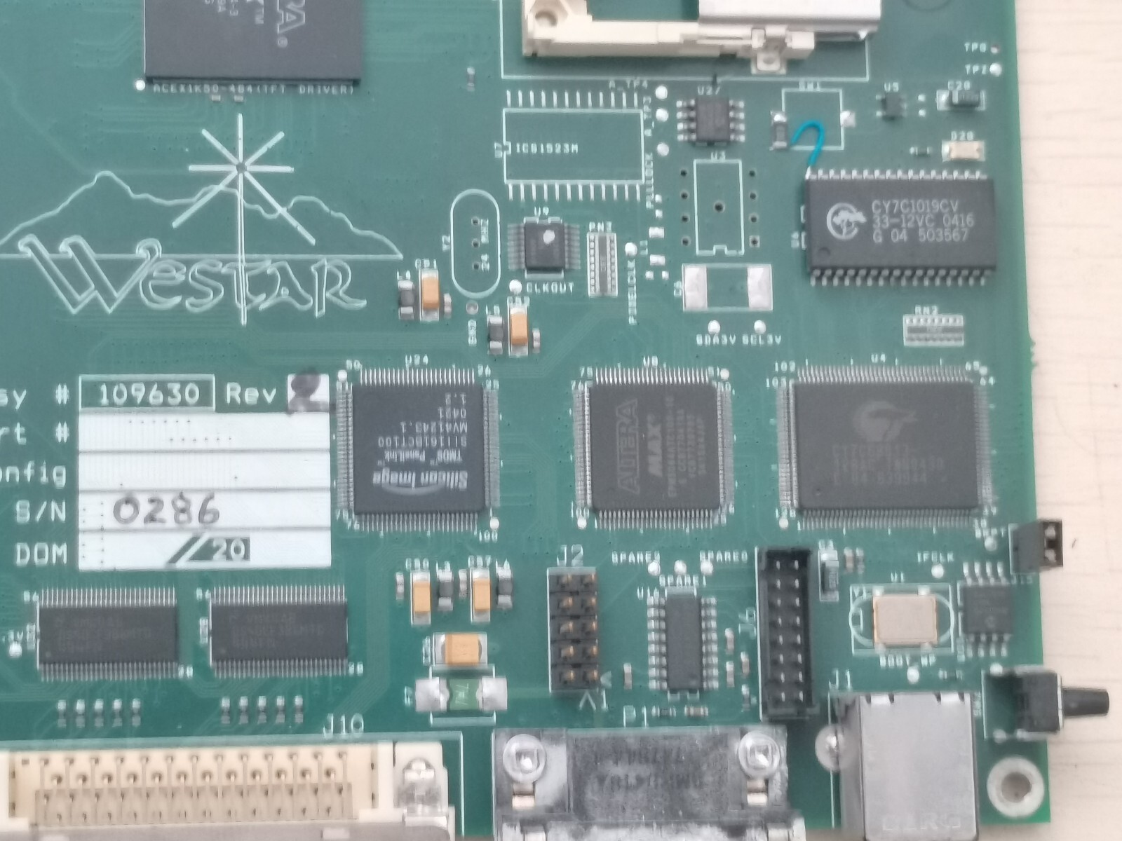 WESTAR ASSY 109630 REV 2 BOARD