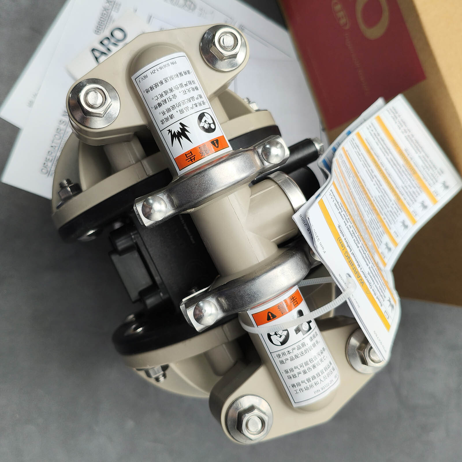 New Air Operated Double Diaphragm Pump for Ingersoll Rand ARO 666053-3EB