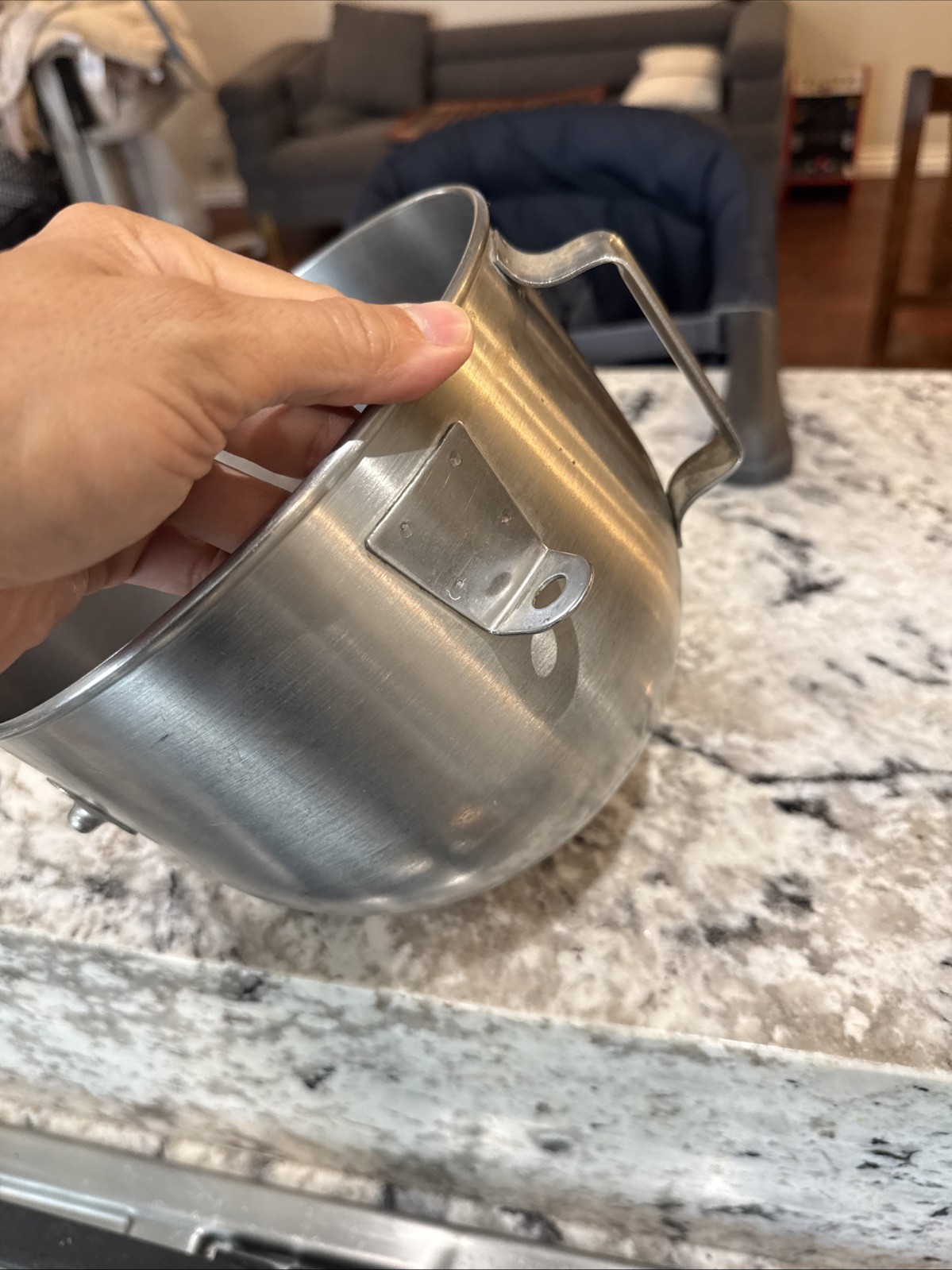 Hobart N50 5 Qt Mixer Bowl BOWL-Stainless Steel Commercial OEM Style CLEAN. Z7