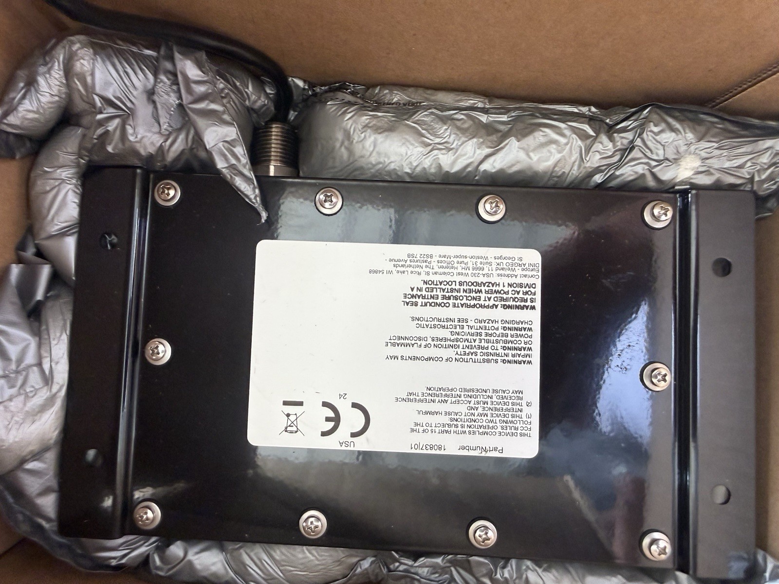 Rice Lake mb-EPS-100-240-X2 Switching Power Supply 6.8VDC 200mA Dual Out