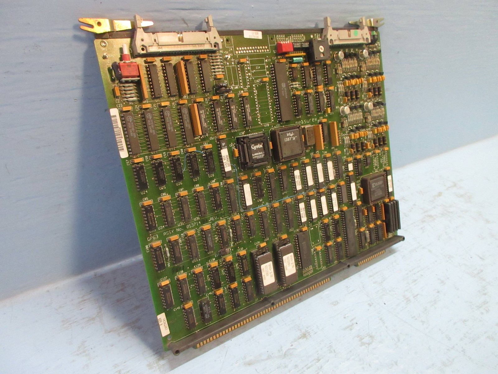 Measurex 05371400 Rev H GP63 Transition Module PLC Board 053714-00 Revision H