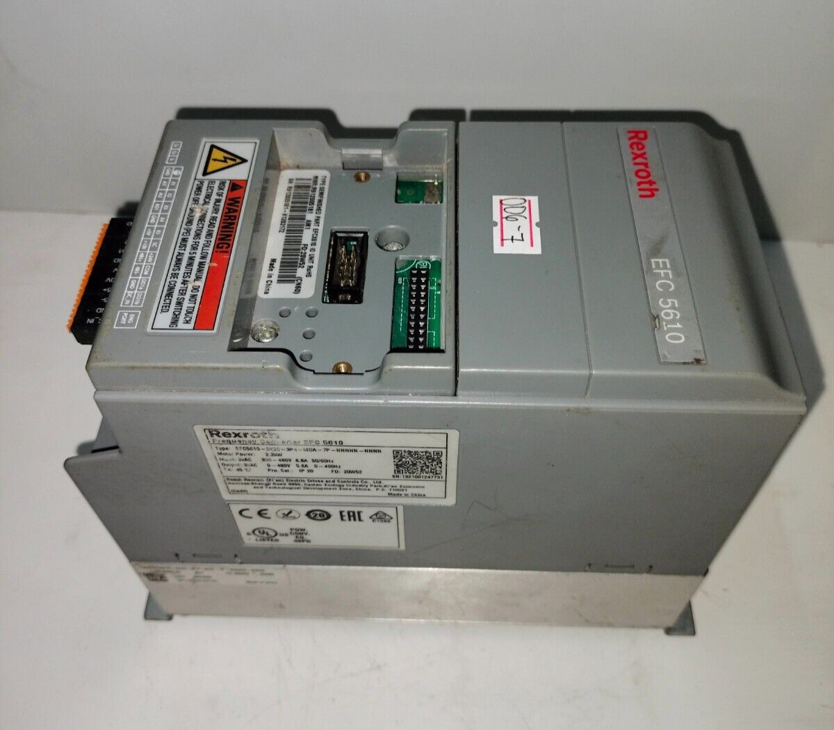 Rexroth EFC5610 EFC5610-2K20-3P4-MDA-7P-NNNNN-NNNN Frequency Converter