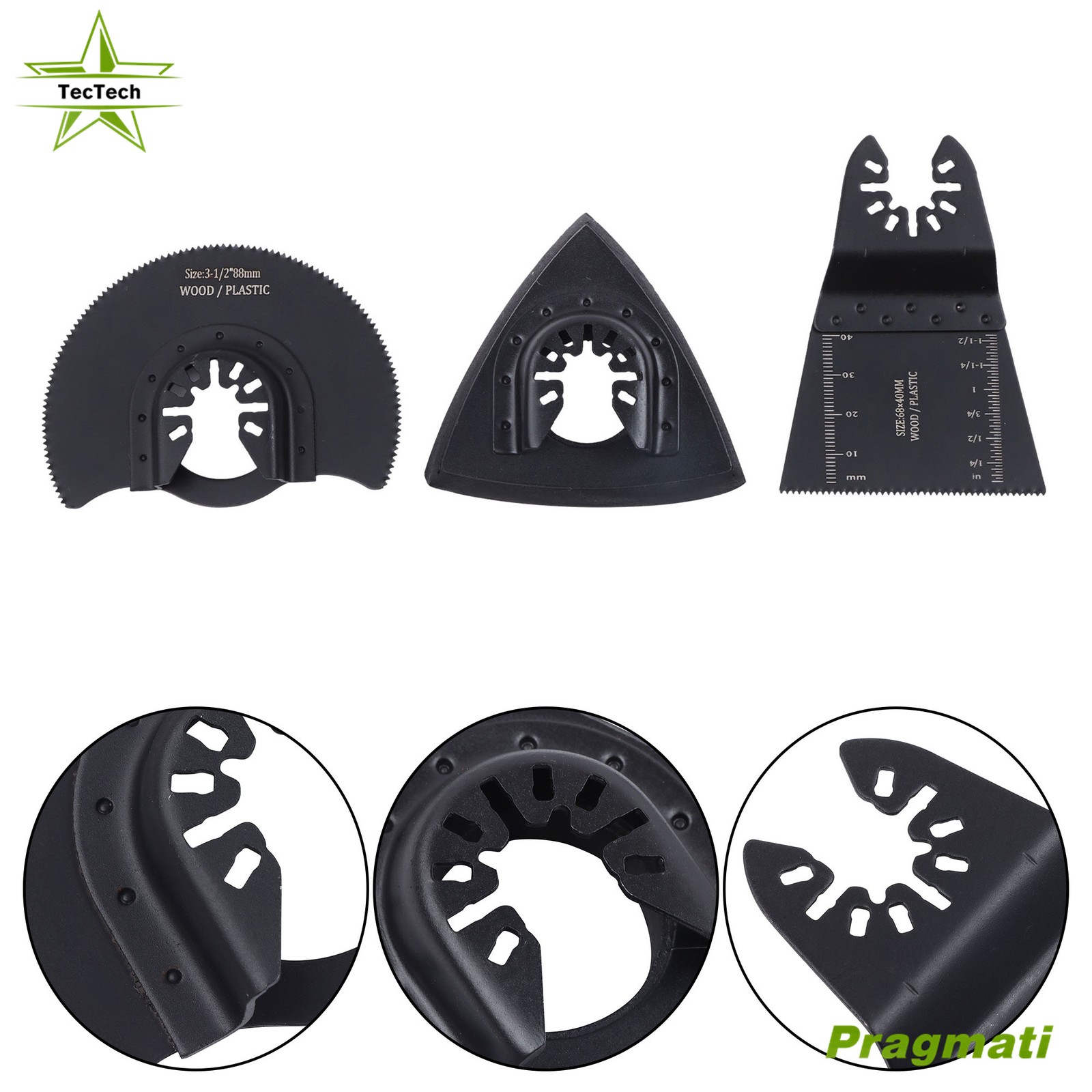 98 Pcs Oscillating Multitool Blades High Quality Quick Release Interface