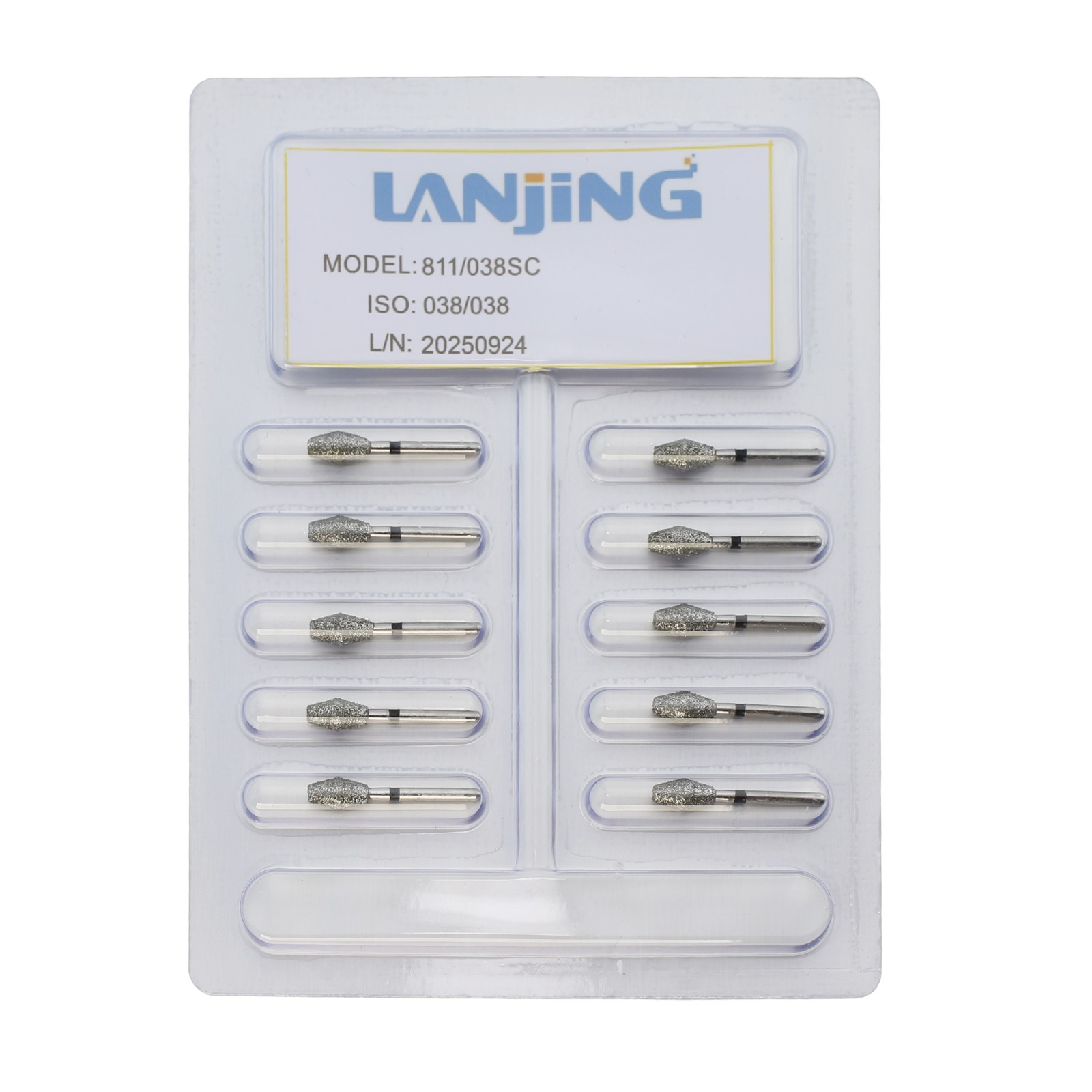 Multi-Use Dental Diamonds FG Burs Barrel 811/033SC 032SC 038SC 037SC High Speed