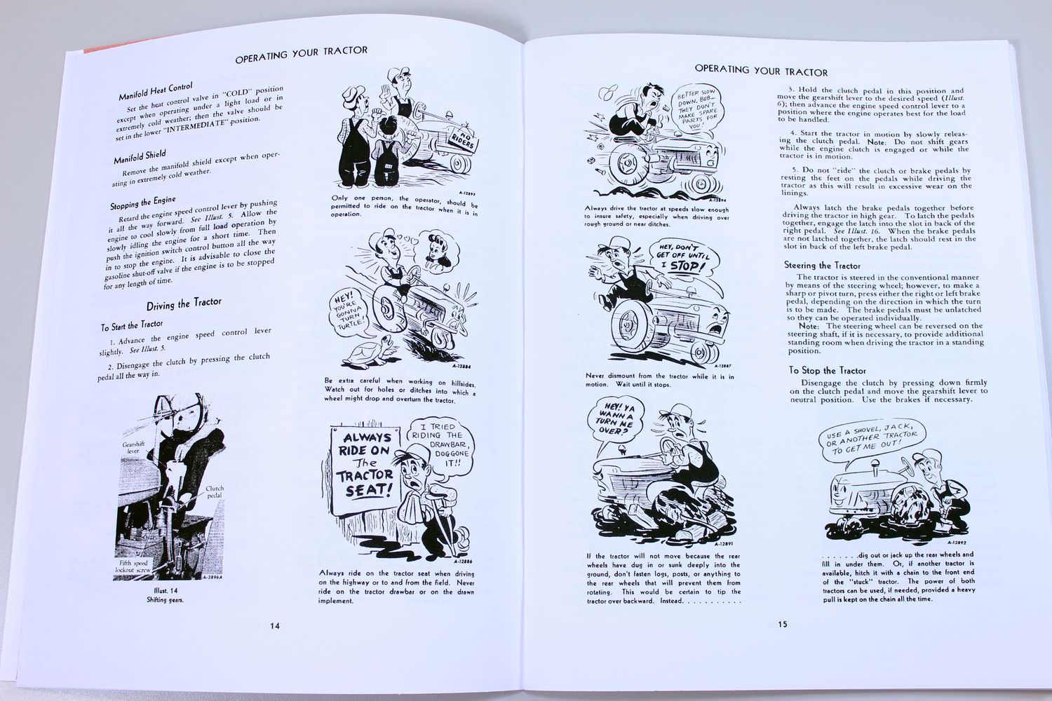 International Farmall M Mv Tractor Owners Operators Manual Ihc Printed Ih Carb