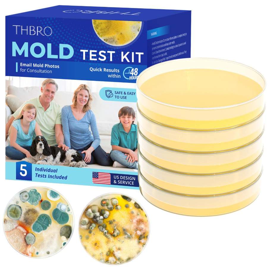 Mold Test Kit for Home Air: DIY Mold Detector with 5 Simple Detection Tests, USA