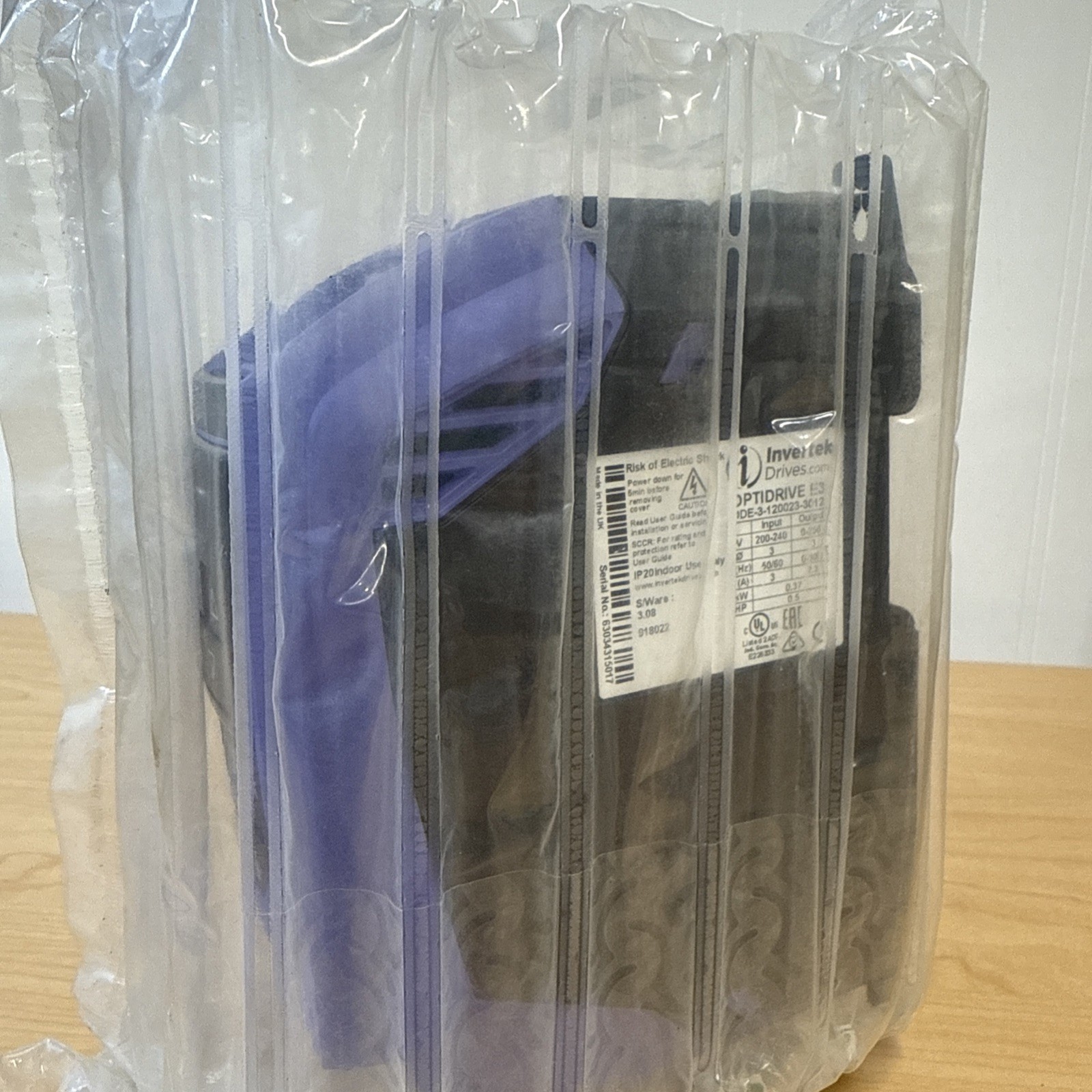 NEW! Invertek ODE-3-120023-3012 VFD Optidrive Variable Frequency Drive – Sealed!