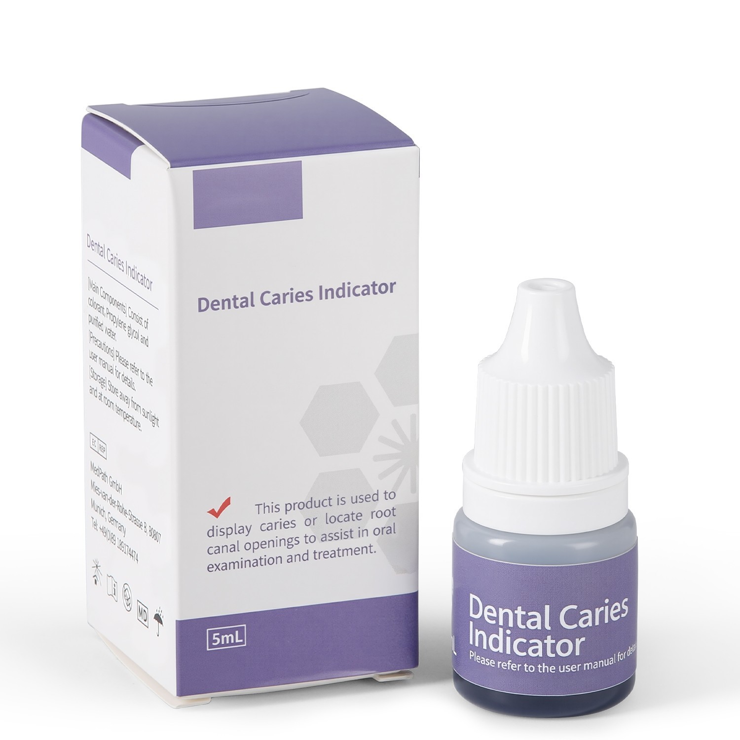 Dental Visible Light Cure Bonding Resin/Enamel Cure Adhesive /Caries Indicator