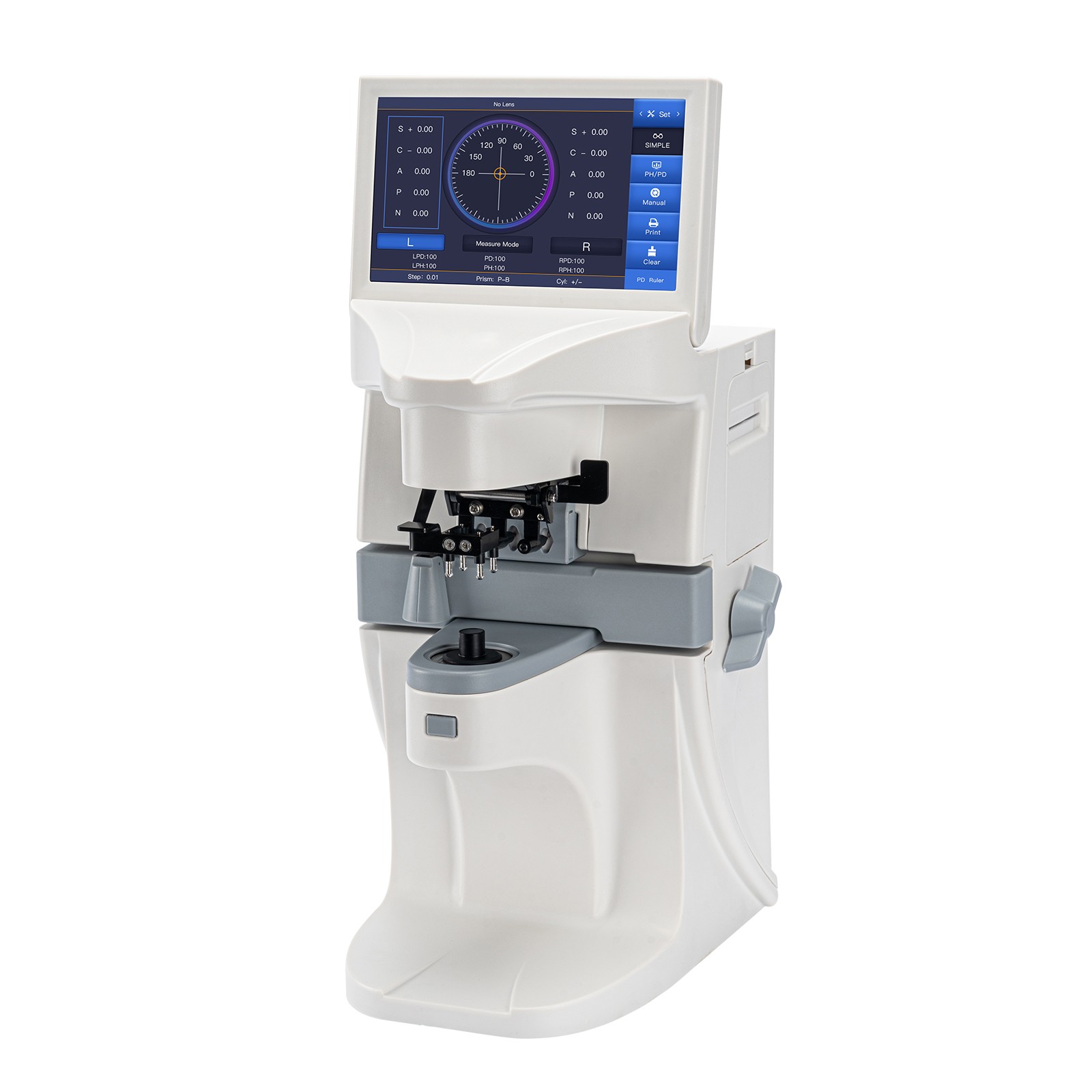 Multi-function Auto Lens Meter Touch Screen Uv Pd Printing Focimeter Lensometer