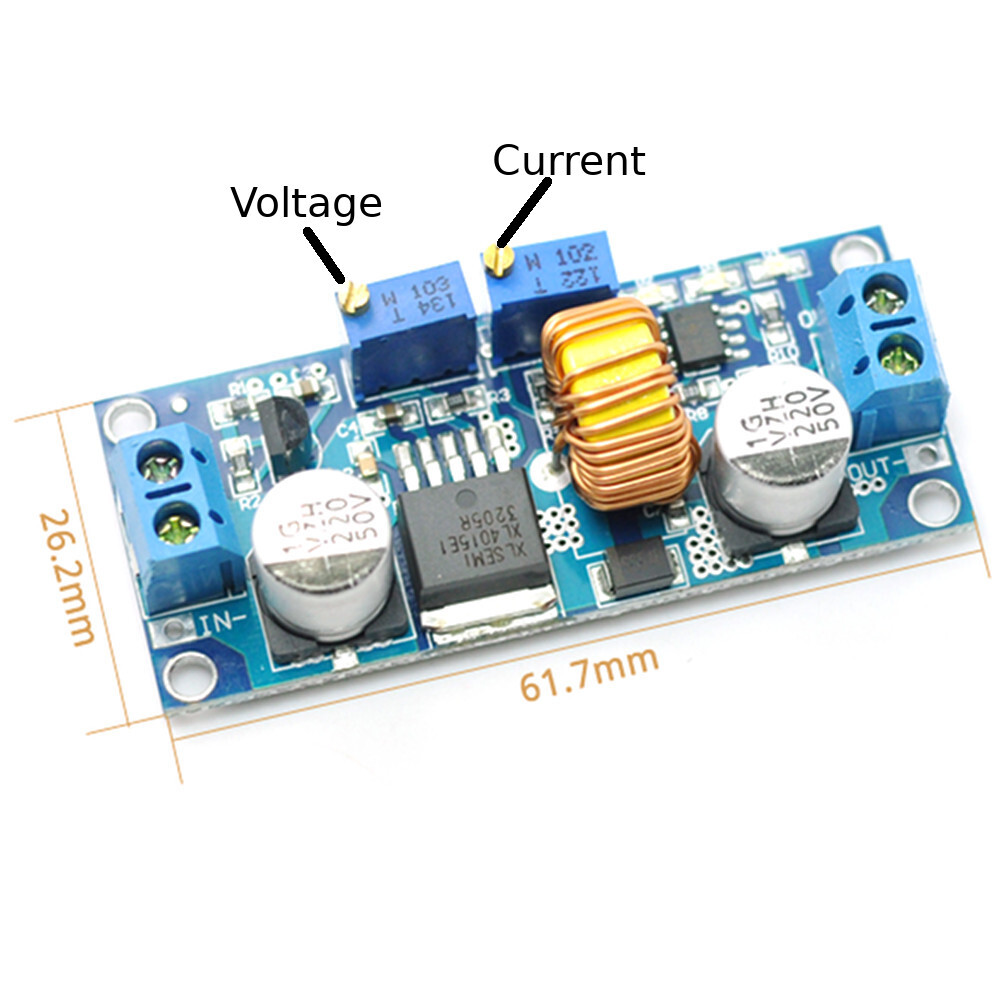XL4015 36V 5A DC Buck Step Down Voltage Converter Constant Current Power Module