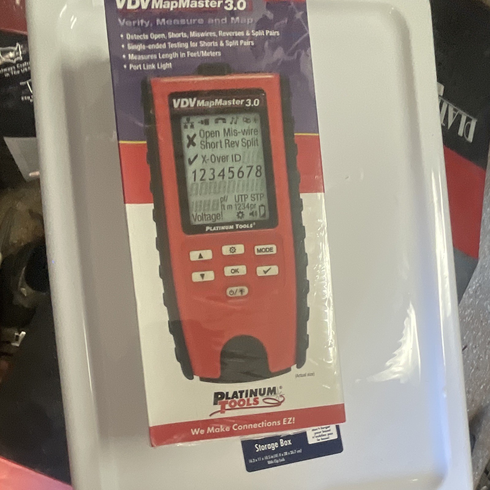 Platinum Tools VDV MapMaster 3.0 Cable Tester – Tests UTP & STP Cables