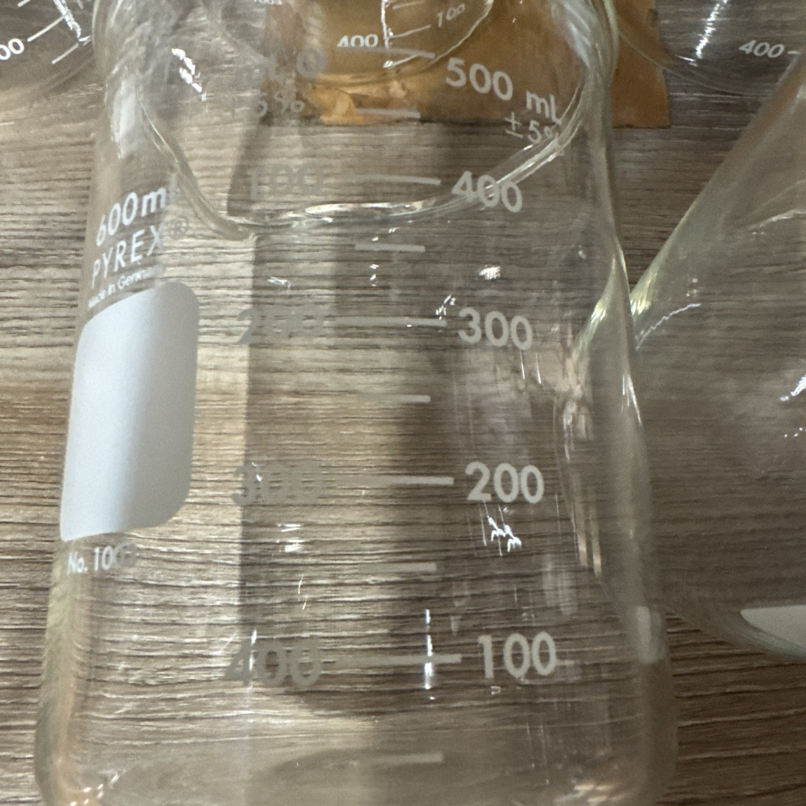 1003-600 Pyrex Heavy-Duty Beakers, 600mL QTY: 6