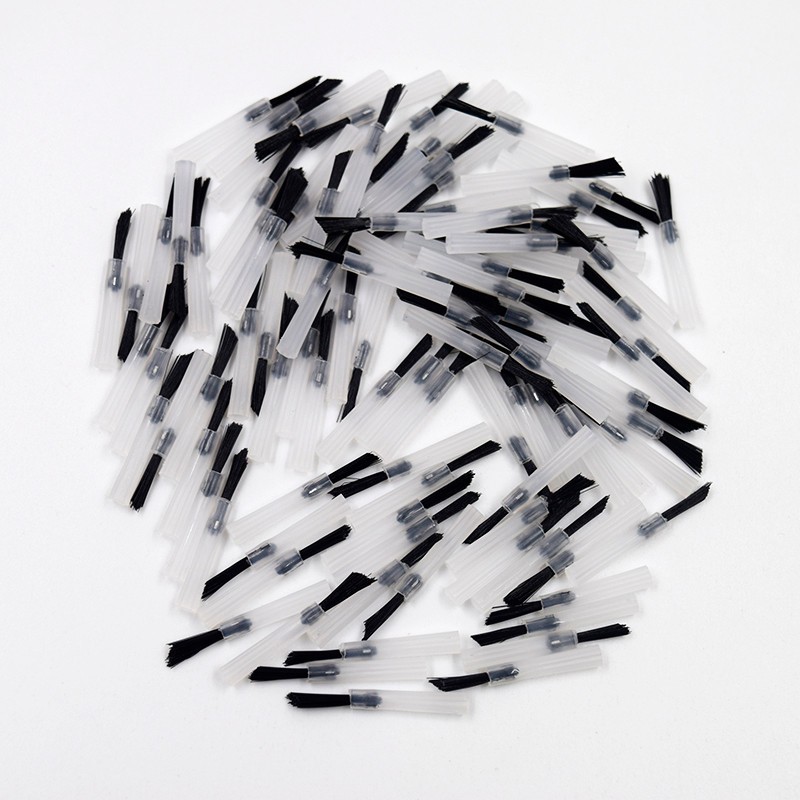 100 Pcs/Bag Dental Composite Long Brush Bonding Etching Disposable Applicator