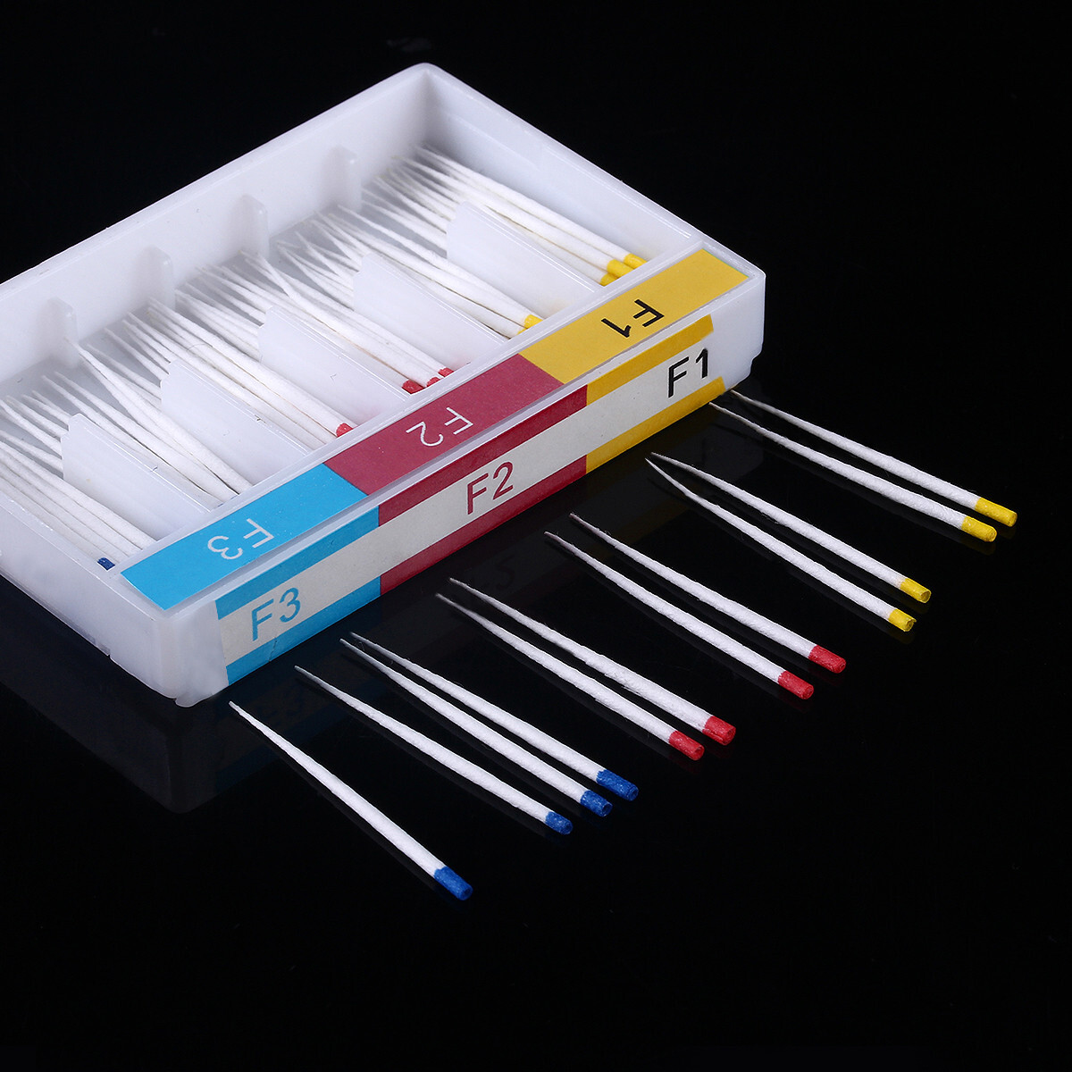 5 kits Absorbent Paper Points For Dental Use F1 F2 F3 Root Endodontics