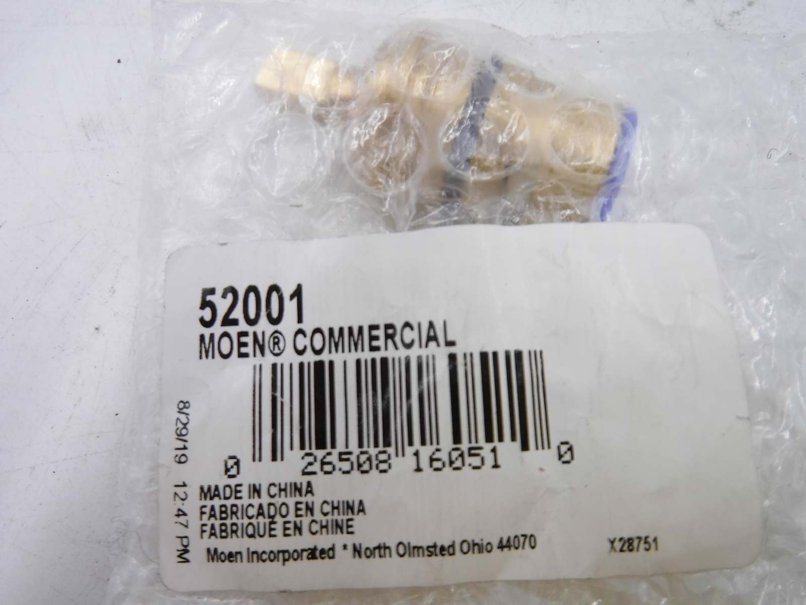 NEW Moen commercial 52001 Replacement cold Cartridge