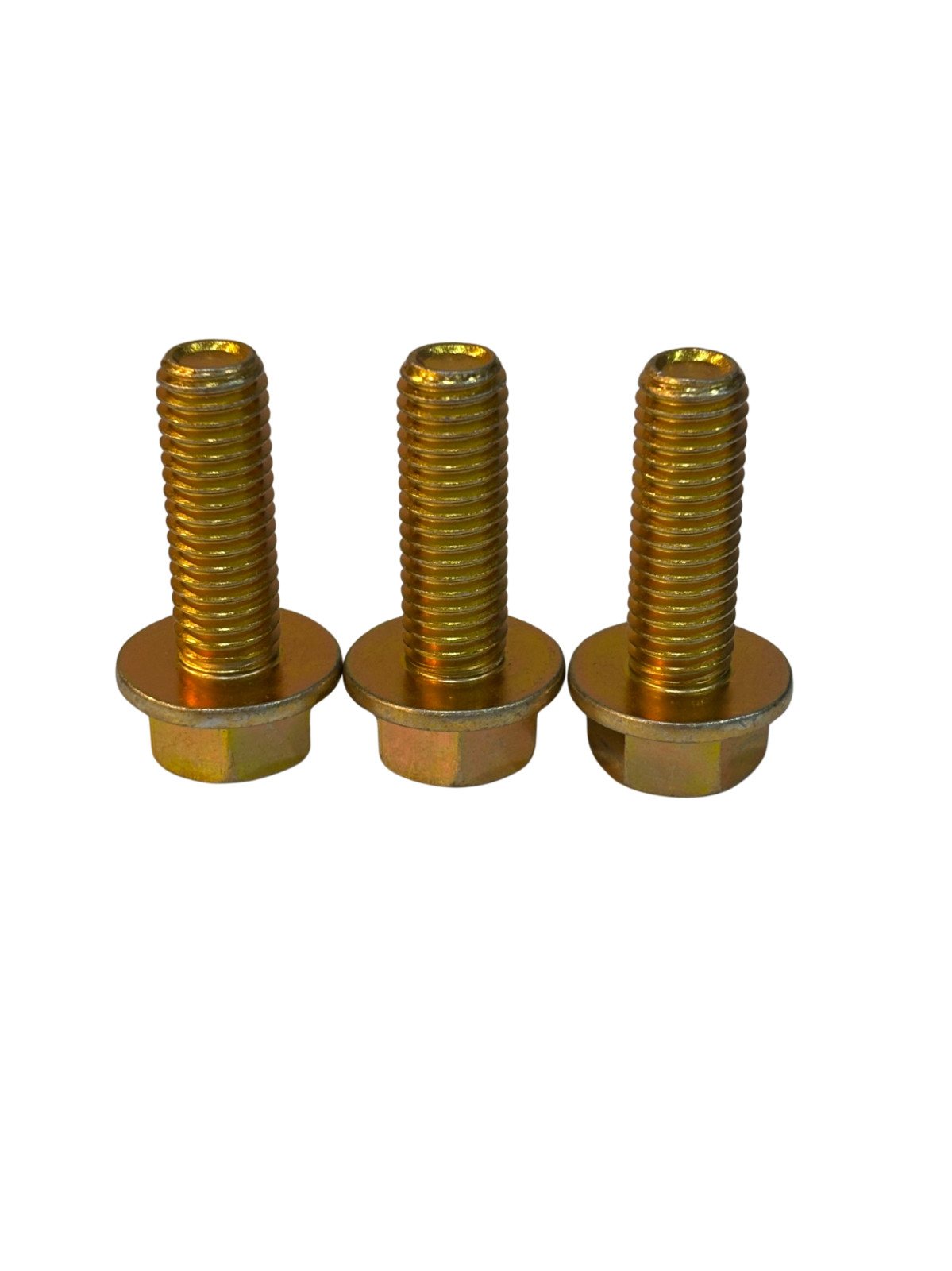 (25 Pcs) 1/2″-13×1 1/2″ Grade 8 Hex Flange Bolt (FT) Zinc Yellow Trivalent