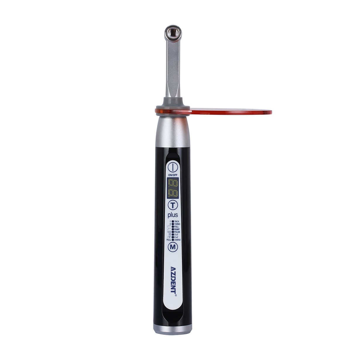 AZDENT Dental Wireless LED plus105 Curing Light Lamp 1 Second Curing 2500 mw/cm²