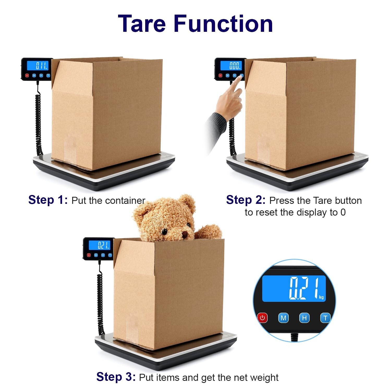 Bascula Balanza Digital Industrial 660 Lbs Comercial En Kg O Libras Basculas New