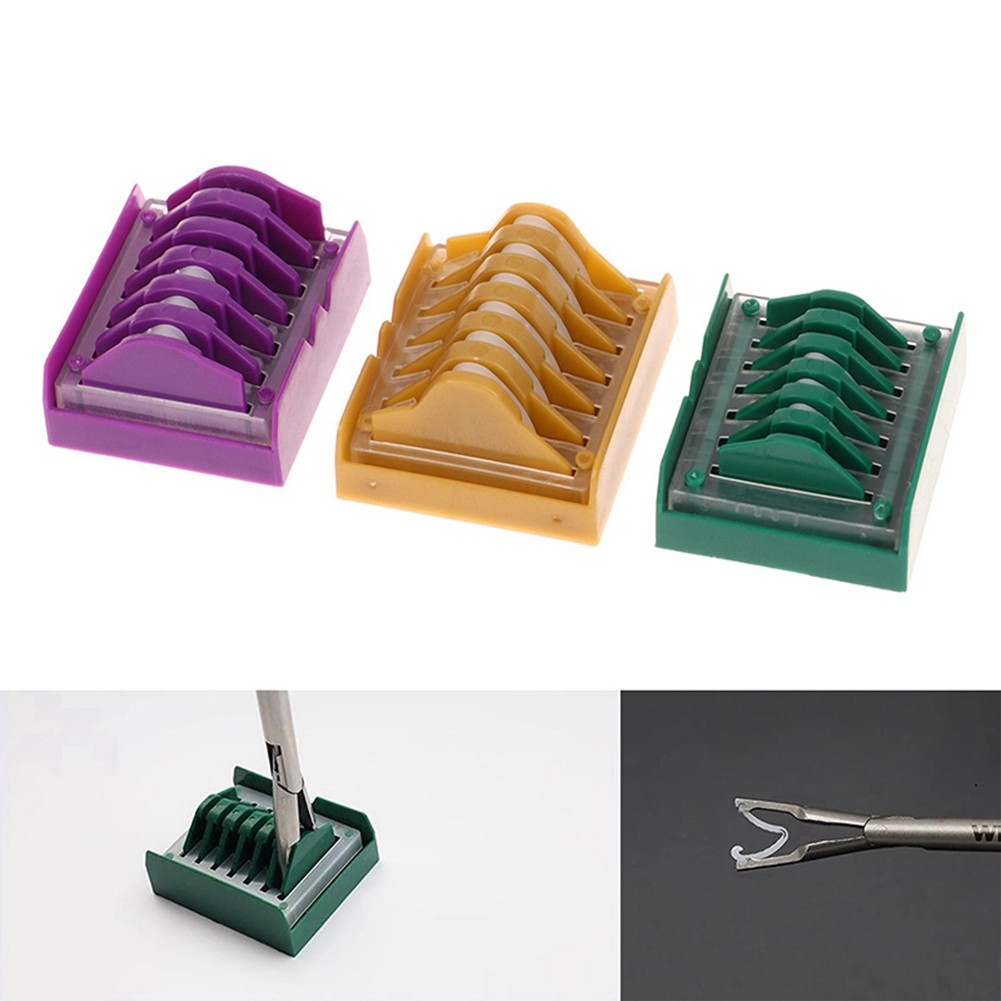Plastic Laparoscopic Polymer Ligation Clips Hemolok Clips Endoscopy Surgery5812