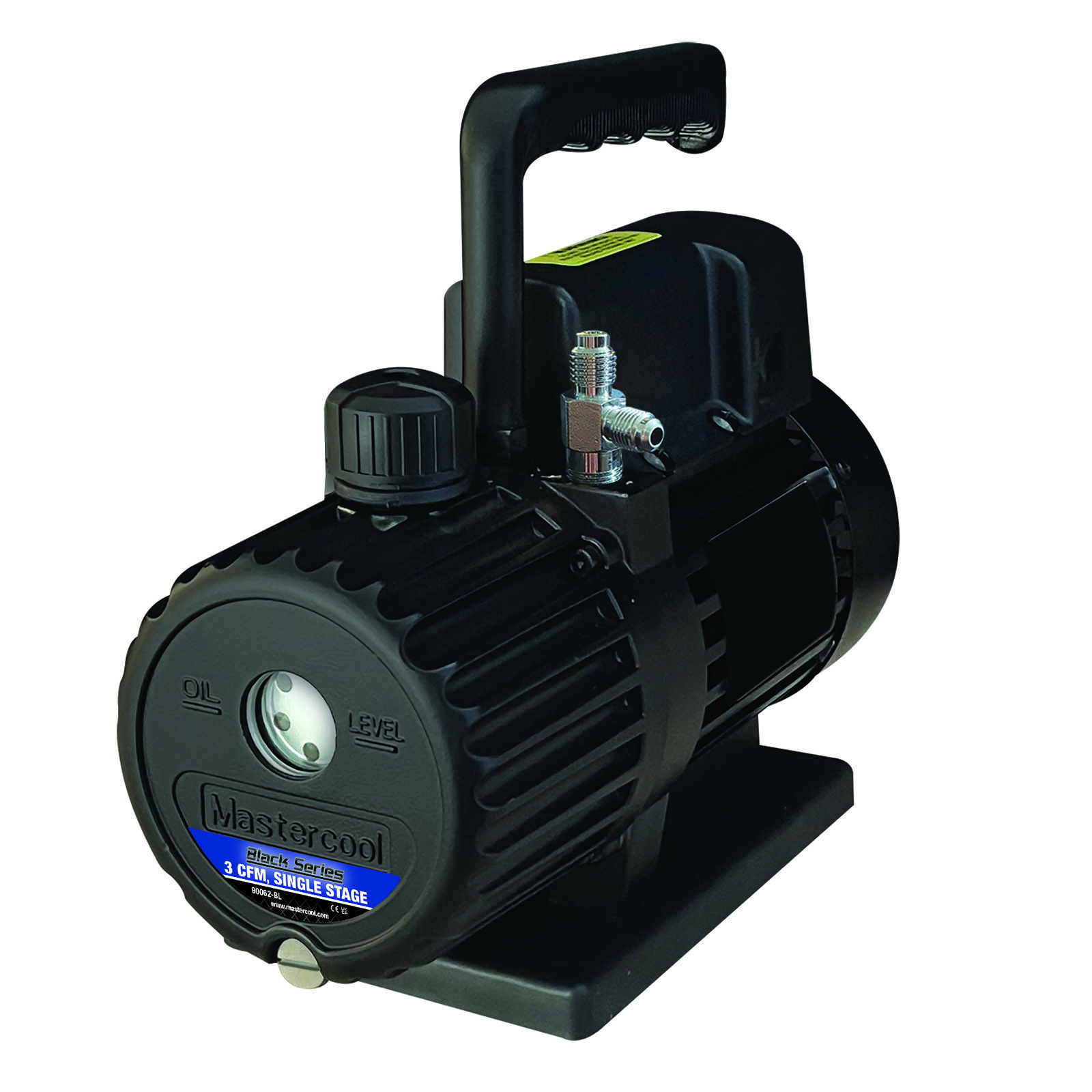MASTERCOOL 90068-2V-110-BL BLACK SERIES 8 CFM VACUUM PUMP (TWO STAGE)