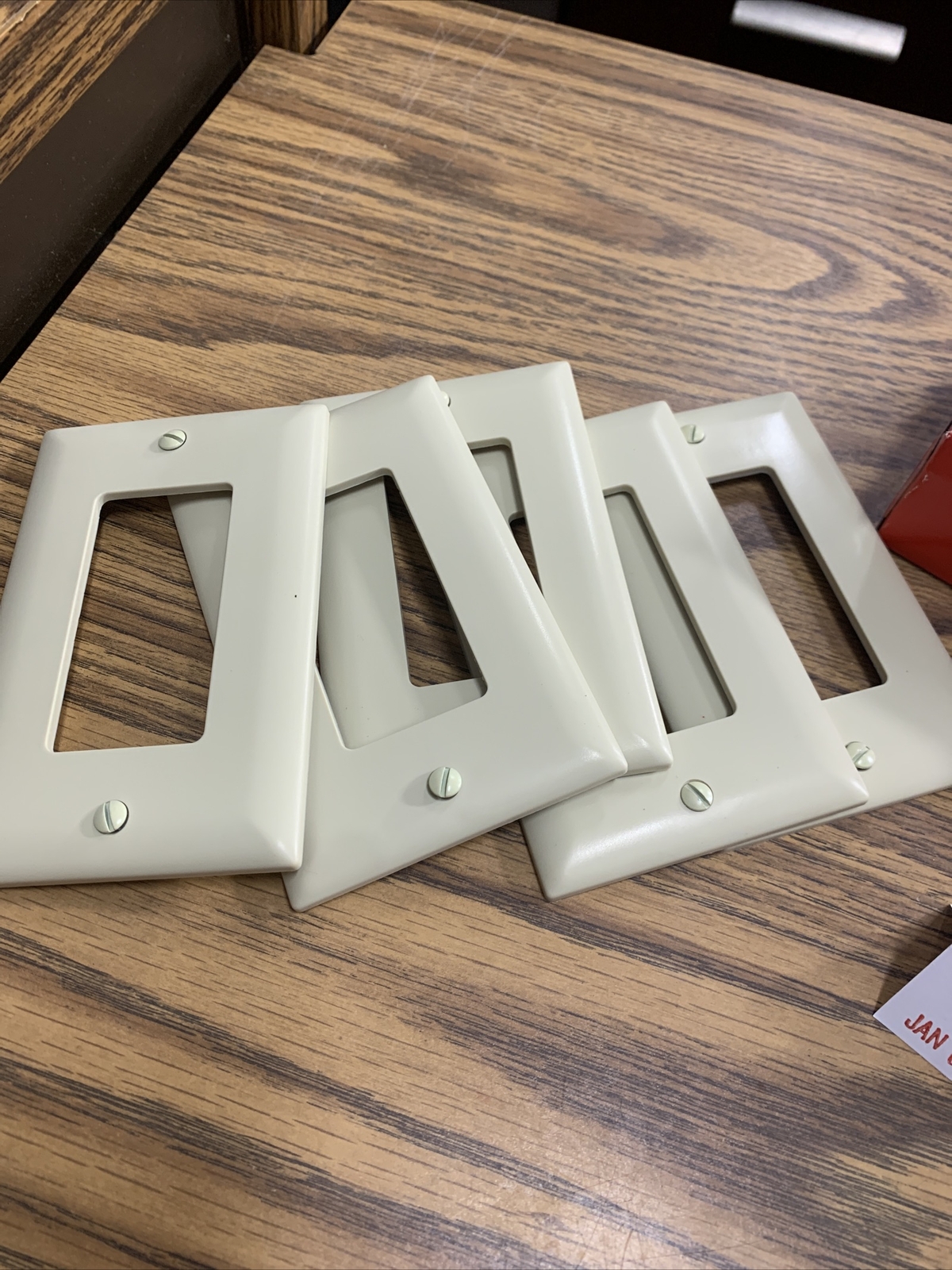 (5) NEW Pass & Seymour Legrand TP26-I Ivory 1-Gang Decorator Rocker Wall Plate