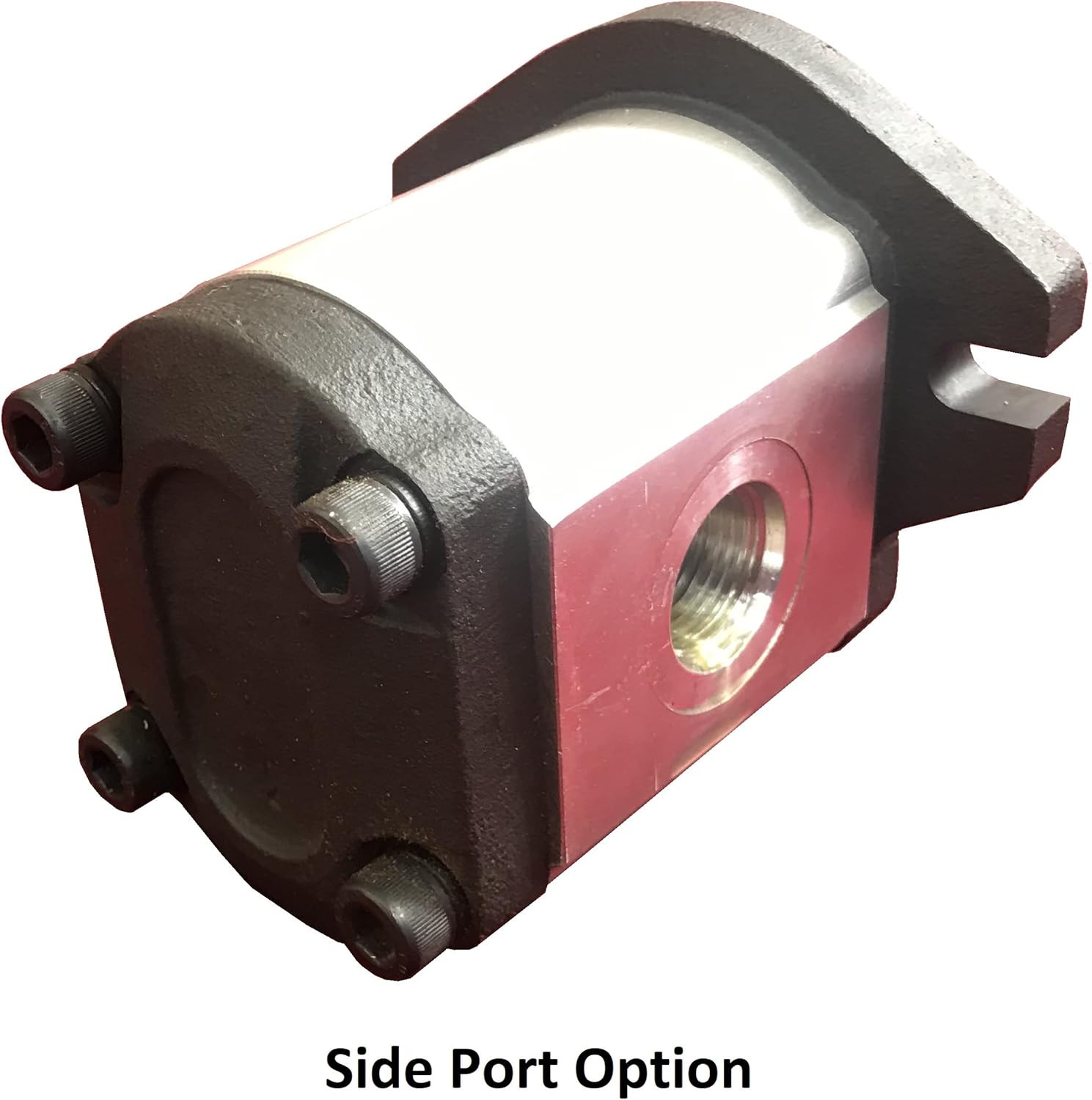 Hydraulic Gear Pump 3000Psi SAE a Flange Side Ports Cw-Rotation (Shaft: 3/4″ Dia