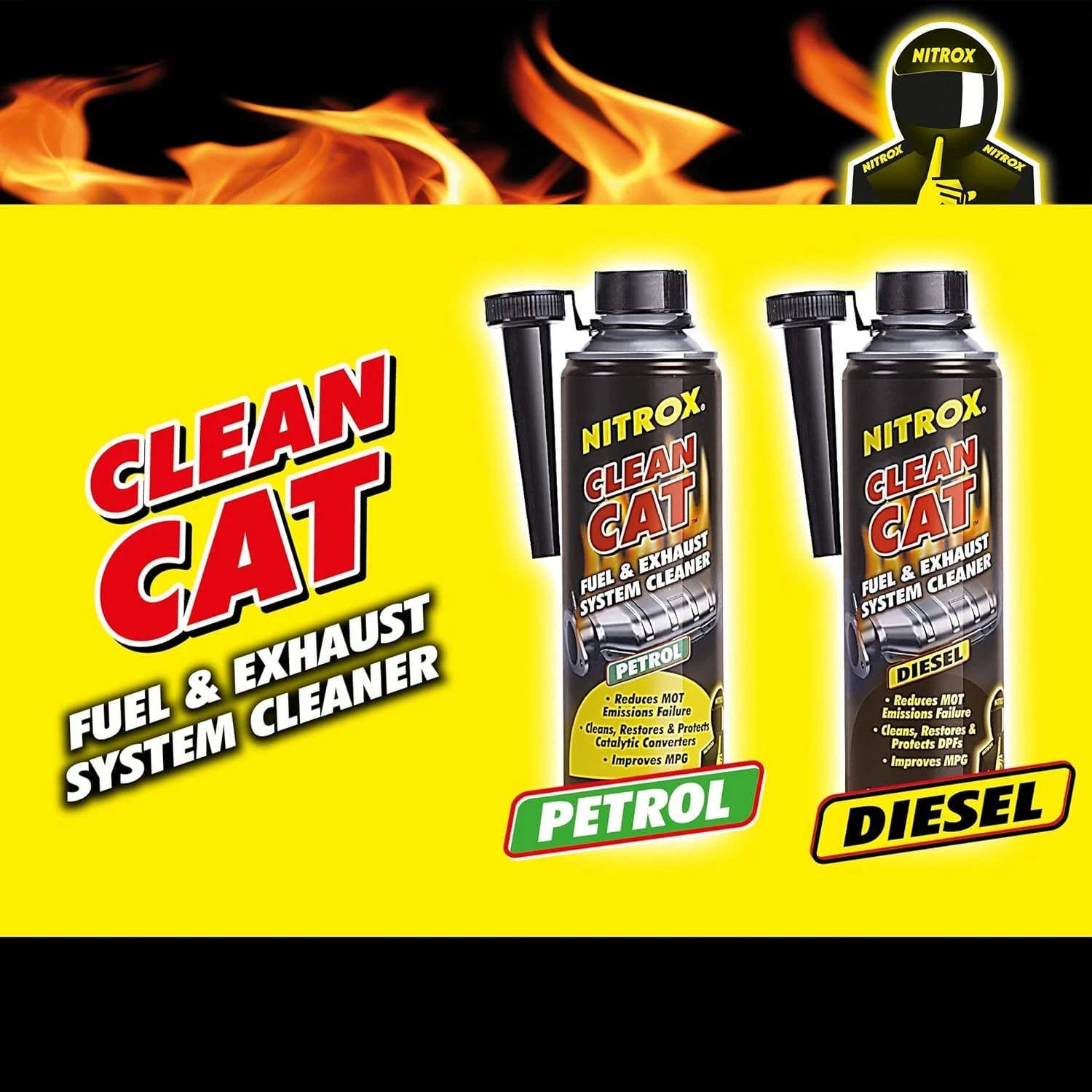 Nitrox Catalytic Converter Cleaner, 17 Fl Oz – Clean Cat Fuel & Exhaust System C