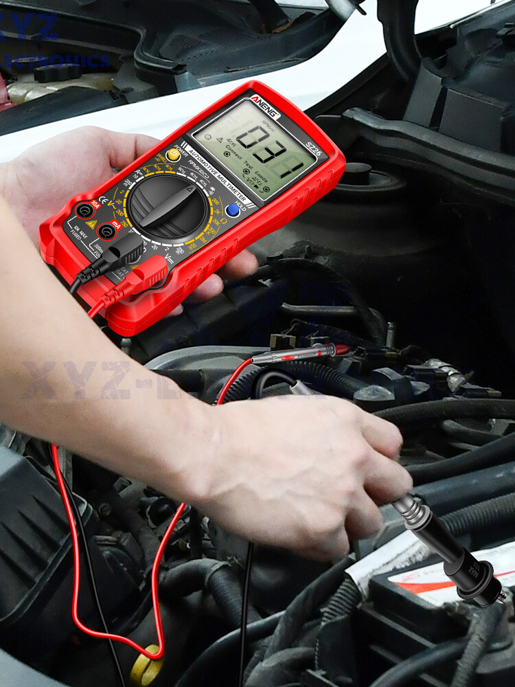 SZ26 Digital Multimeter 0-1000V 1999 Count AC/DC Car Overhaul Diode Resistance