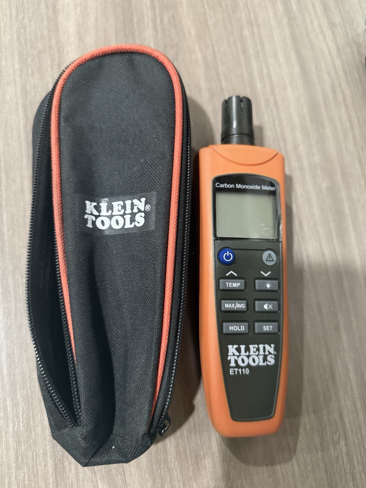 Klein Tools ET110 Carbon Monoxide Detector Meter ET110