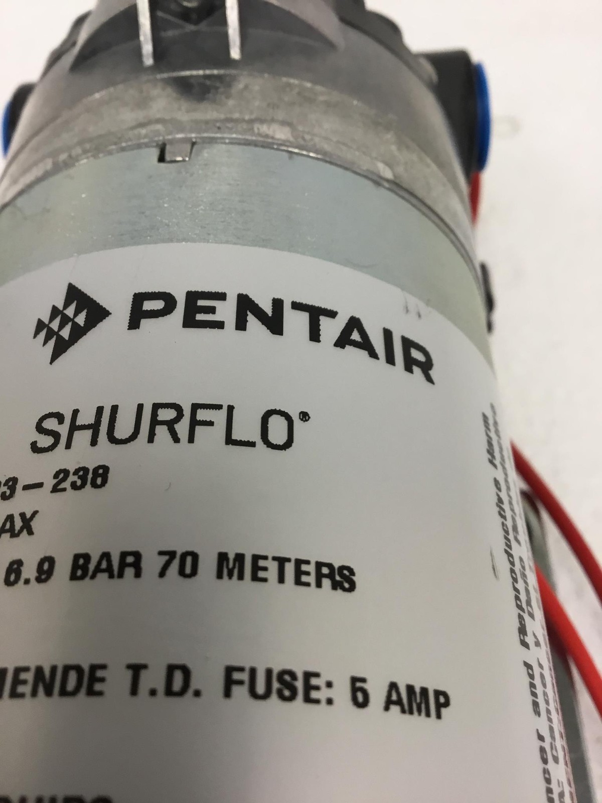 12x New SHURFLO 8000-783-238 Diaphragm Pump 3 Chamber 1.6 GPM 36VDC Pentair
