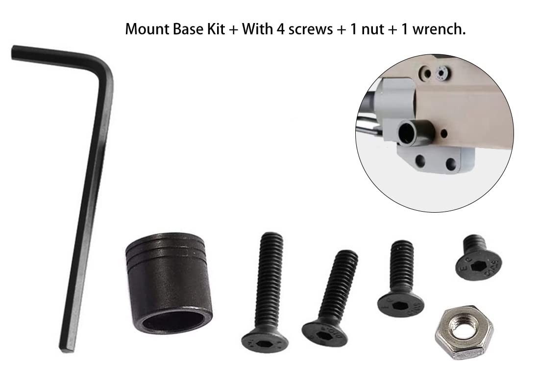 Rifle Sling Mounting Set Quick Detach Adapter Swivels Screw Stud Base Kit
