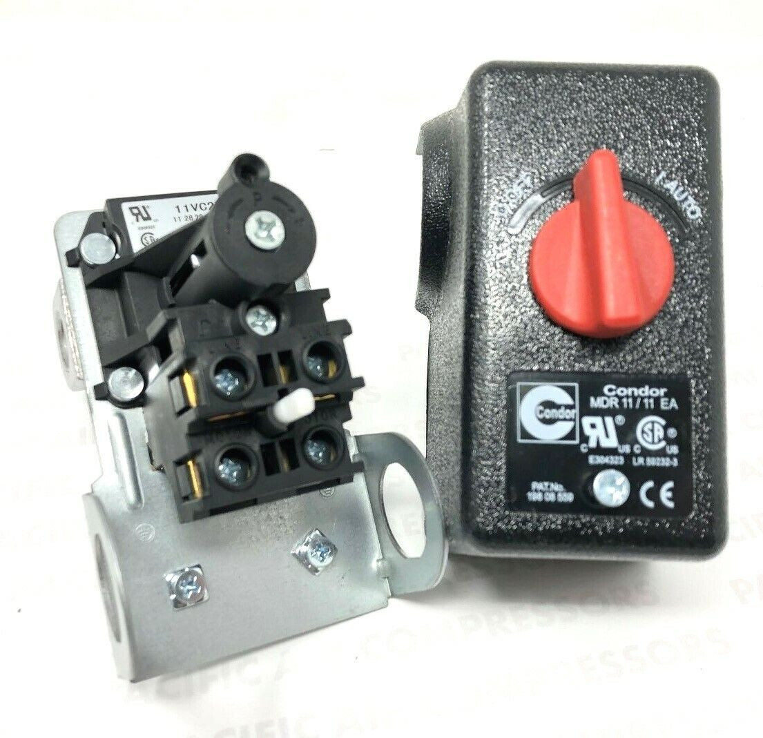 HUSKY AIR COMPRESSOR PRESSURE SWITCH MODEL C801H C602H 26 AMP 105-135 PSI