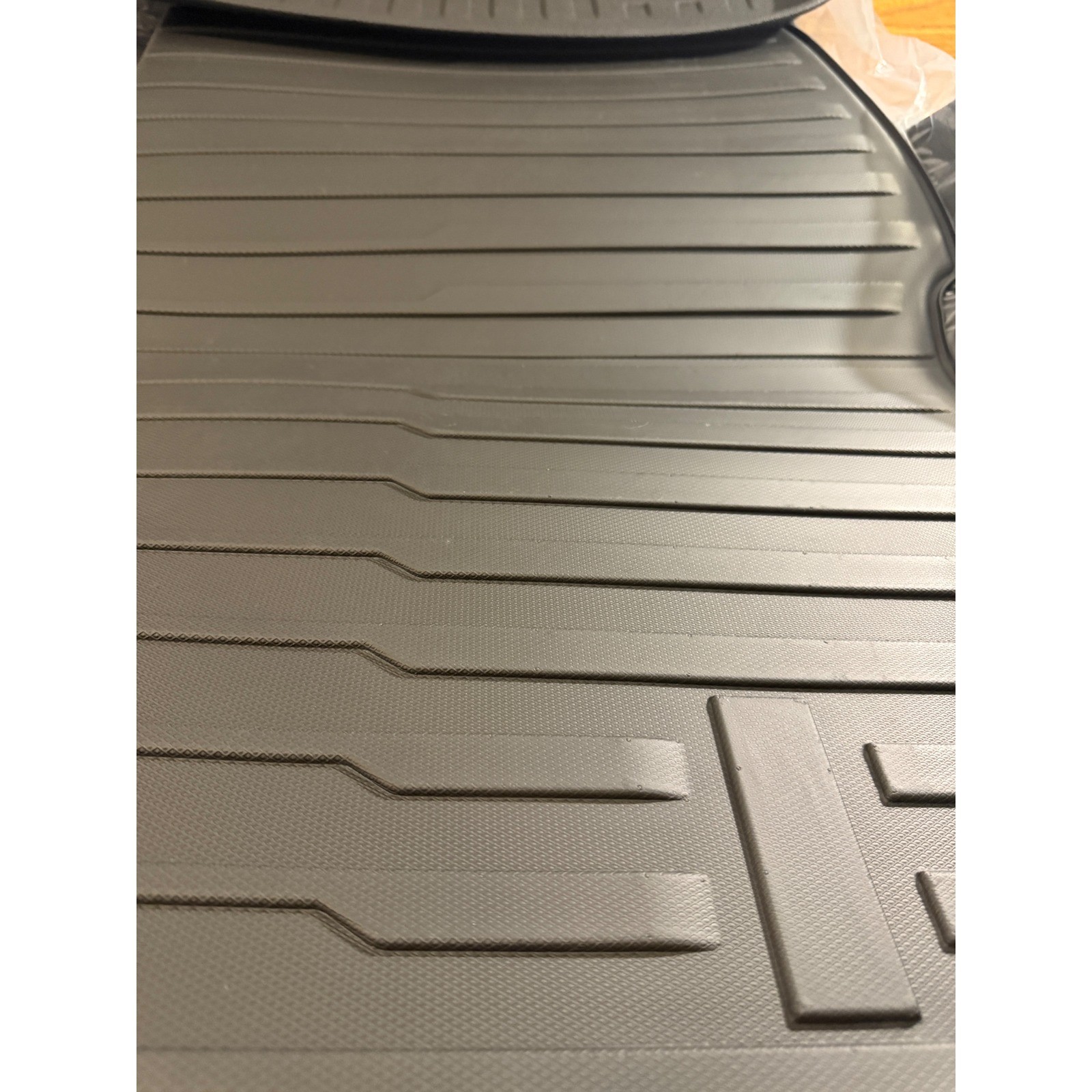 LOZUZ Tesla Model Y Floor Mats TPE Premium Car All Weather Floor Liners 6 pcs