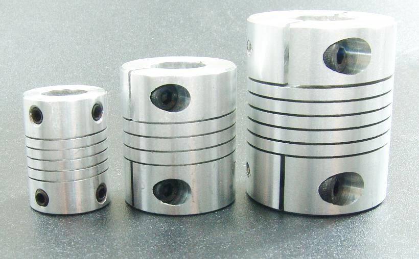 12.7mm x 12.7mm 1/2″x1/2″ Aluminum Flexible Shaft Clamp Coupler Coupling